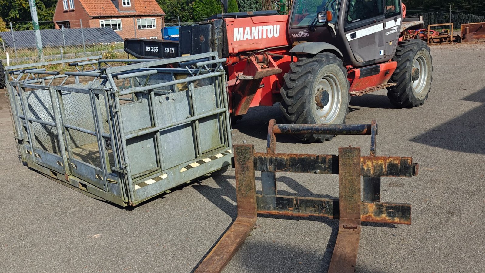 Teleskoplader of the type Manitou MT1235ST, Gebrauchtmaschine in Vejen (Picture 1)