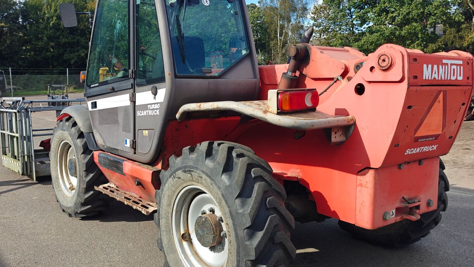 Teleskoplader of the type Manitou MT1235ST, Gebrauchtmaschine in Vejen (Picture 4)