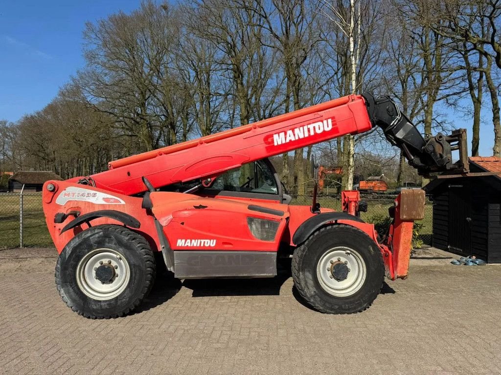 Teleskoplader of the type Manitou MT1436 Verreiker 14 METER !!, Gebrauchtmaschine in Harskamp (Picture 4)
