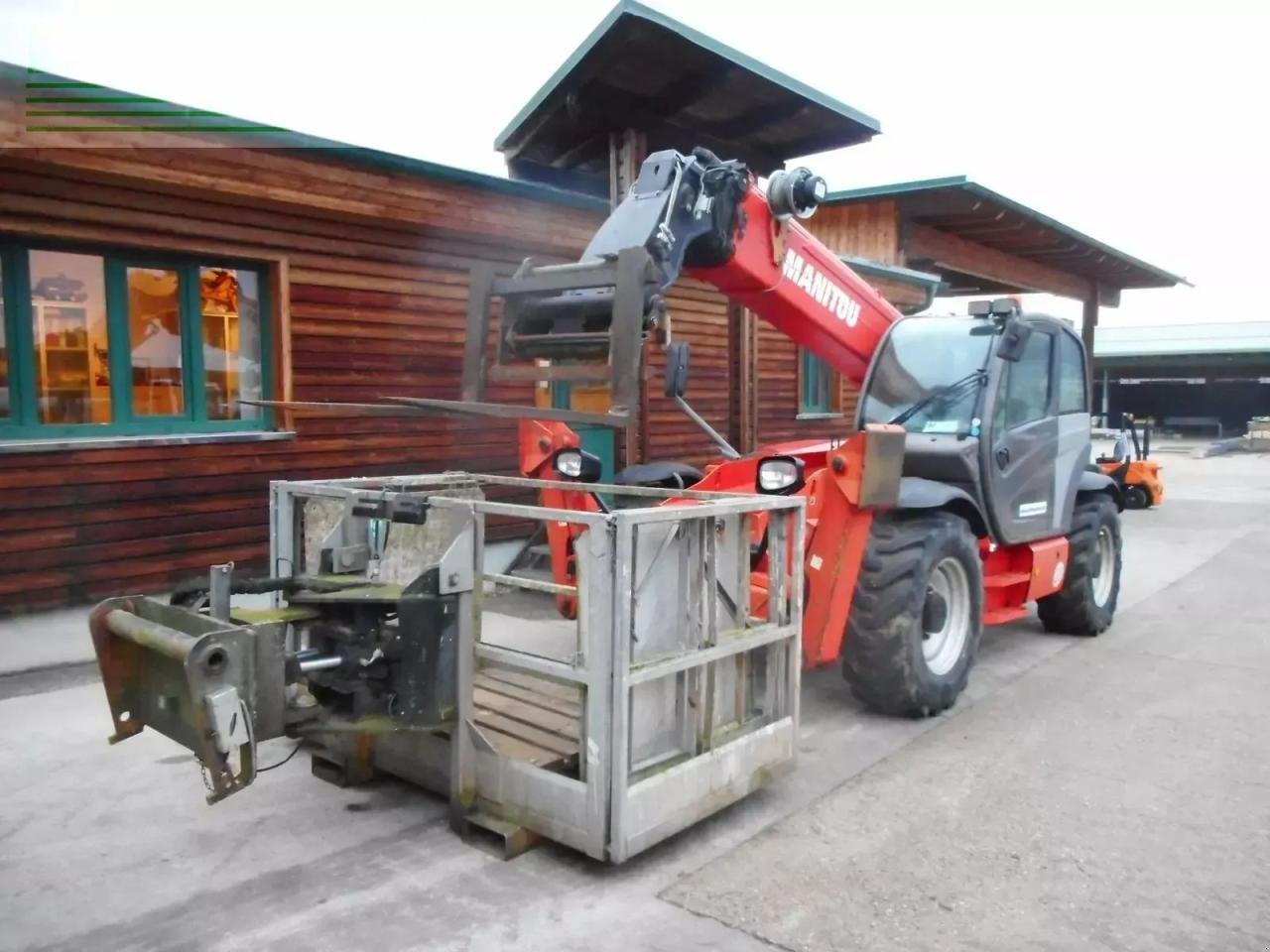 Teleskoplader tip Manitou mt1440 ( 14m 4t ) arbeitskorb + gabel, Gebrauchtmaschine in ST. NIKOLAI/DR. (Poză 2)