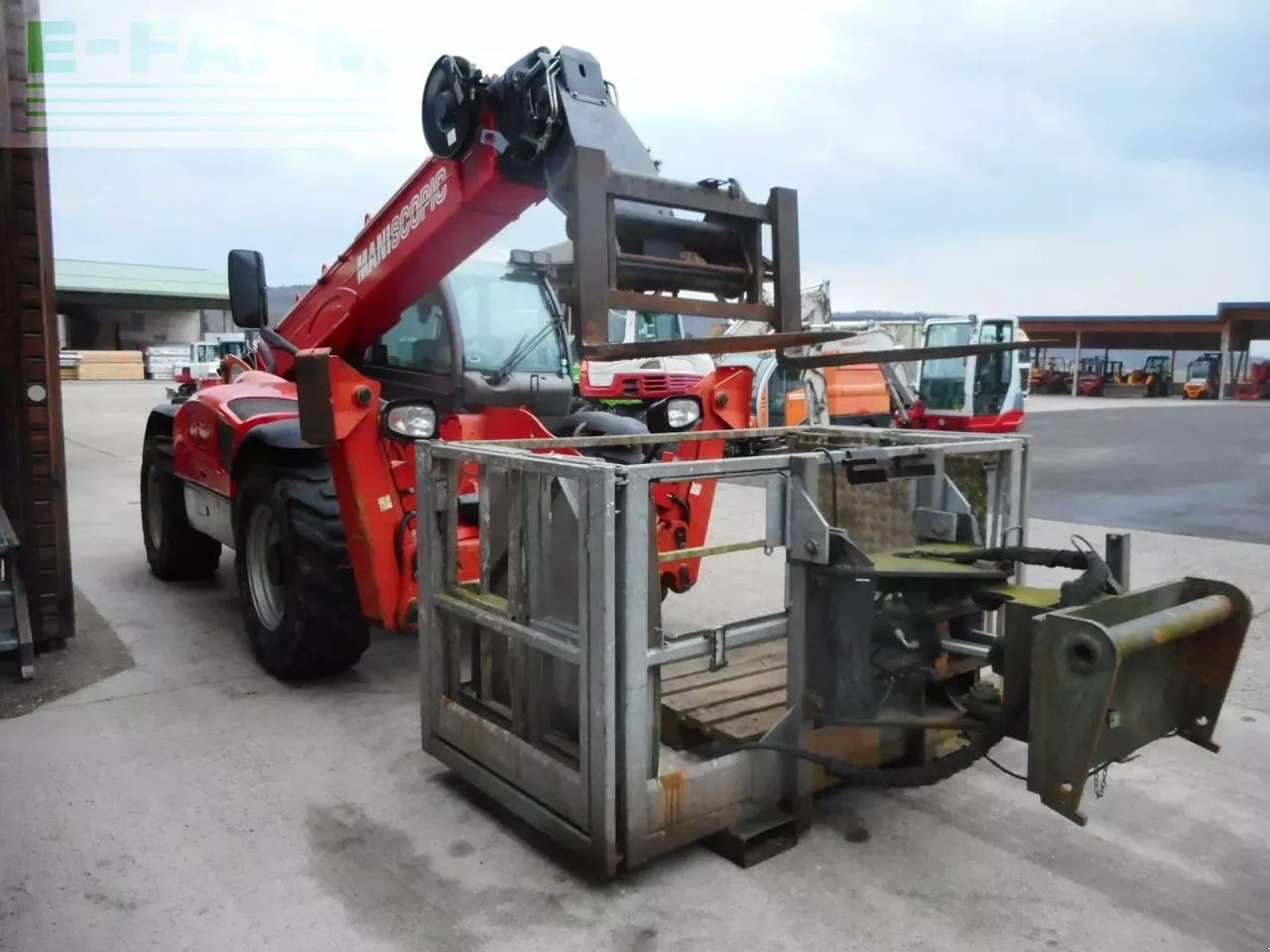 Teleskoplader tip Manitou mt1440 ( 14m 4t ) arbeitskorb + gabel, Gebrauchtmaschine in ST. NIKOLAI/DR. (Poză 5)
