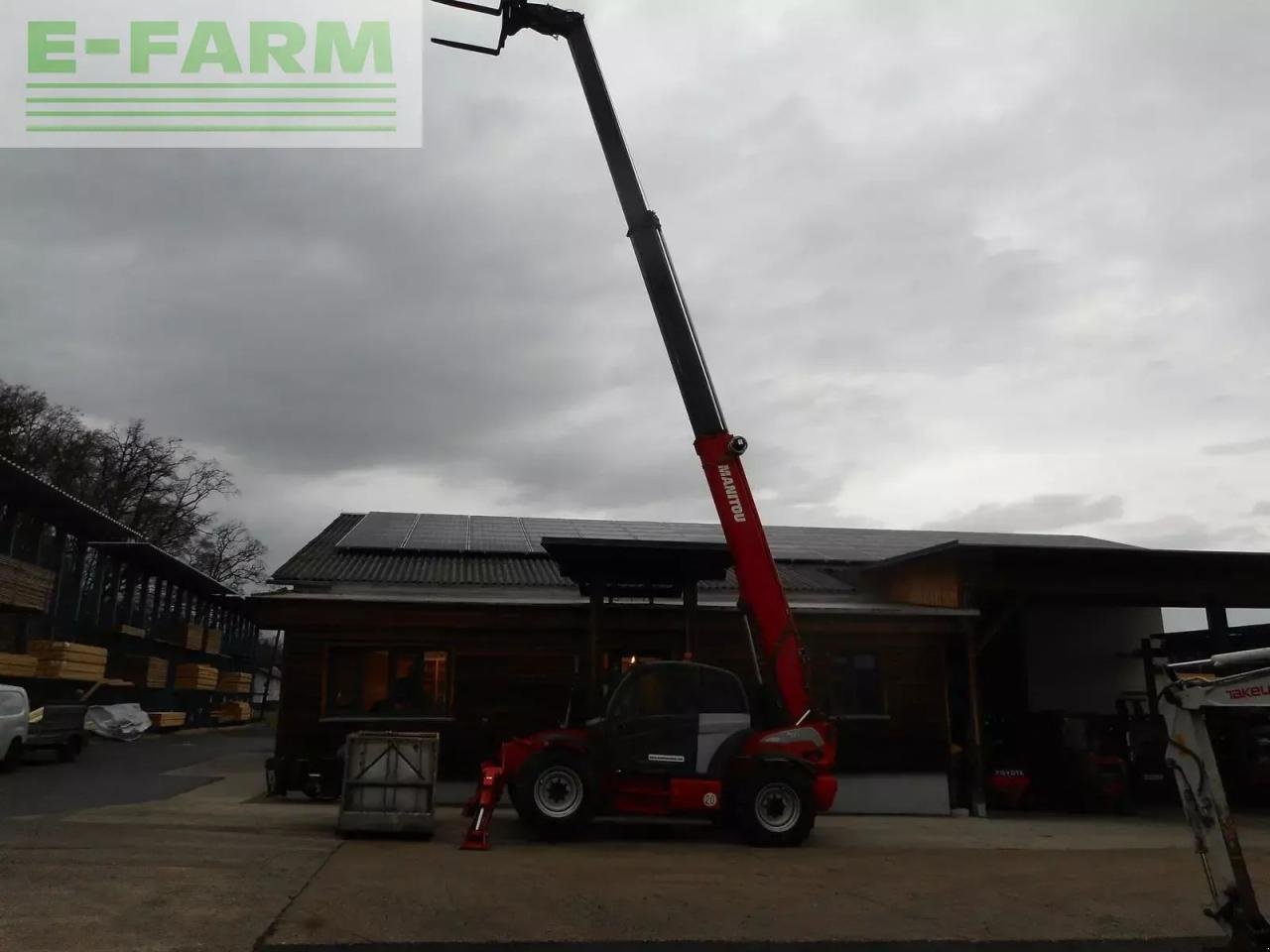 Teleskoplader tip Manitou mt1440 ( 14m 4t ) arbeitskorb + gabel, Gebrauchtmaschine in ST. NIKOLAI/DR. (Poză 21)