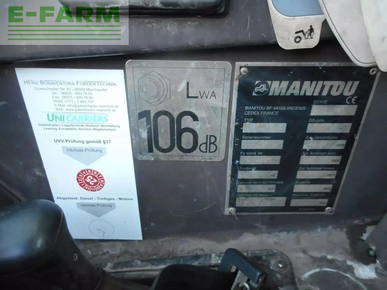 Teleskoplader des Typs Manitou mt1440 privilege ( 14m 4t ), Gebrauchtmaschine in ST. NIKOLAI/DR. (Bild 18)
