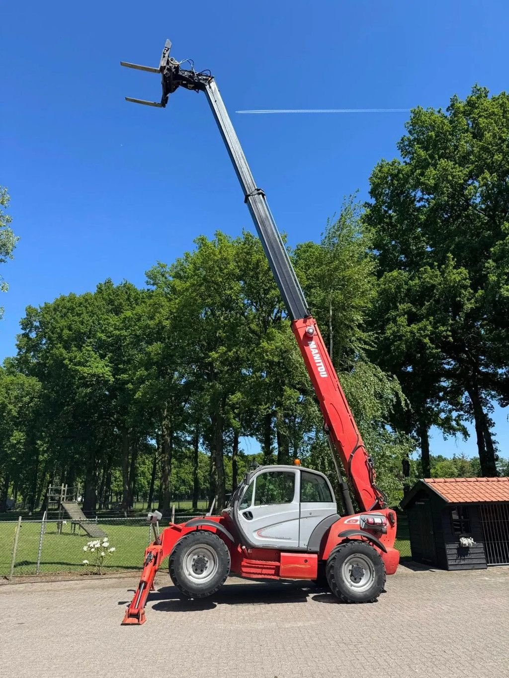 Teleskoplader des Typs Manitou MT1440 Verreiker 14 METER !!, Gebrauchtmaschine in Harskamp (Bild 7)