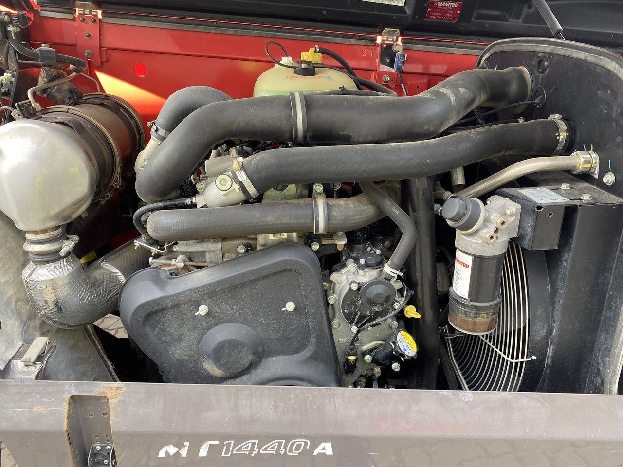 Teleskoplader of the type Manitou MT1440A ST3B, Gebrauchtmaschine in Skive (Picture 9)