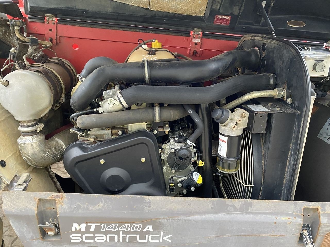 Teleskoplader типа Manitou MT1440A ST3B, Gebrauchtmaschine в Skive (Фотография 9)