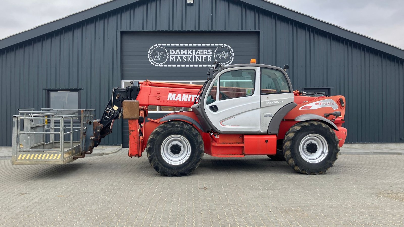 Teleskoplader типа Manitou MT1840 Manitou, Gebrauchtmaschine в Horsens (Фотография 1)