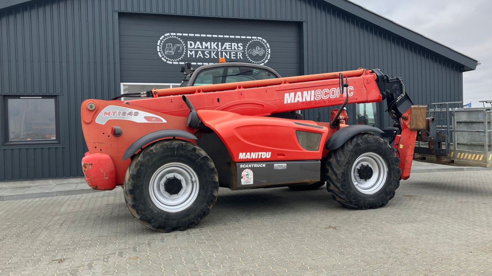 Teleskoplader типа Manitou MT1840 Manitou, Gebrauchtmaschine в Horsens (Фотография 2)