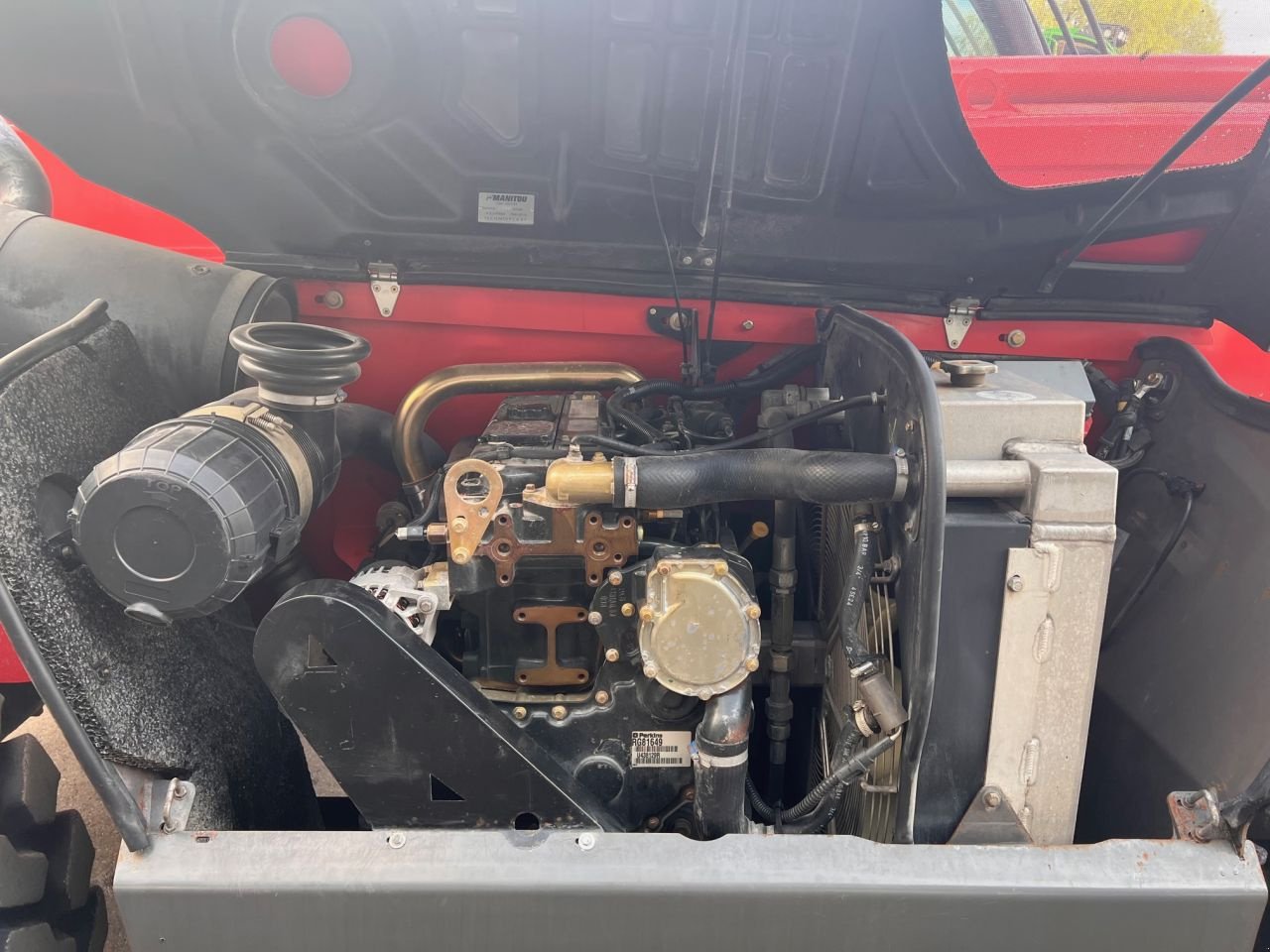 Teleskoplader del tipo Manitou MT1840, Gebrauchtmaschine In Kazlu Ruda (Immagine 8)