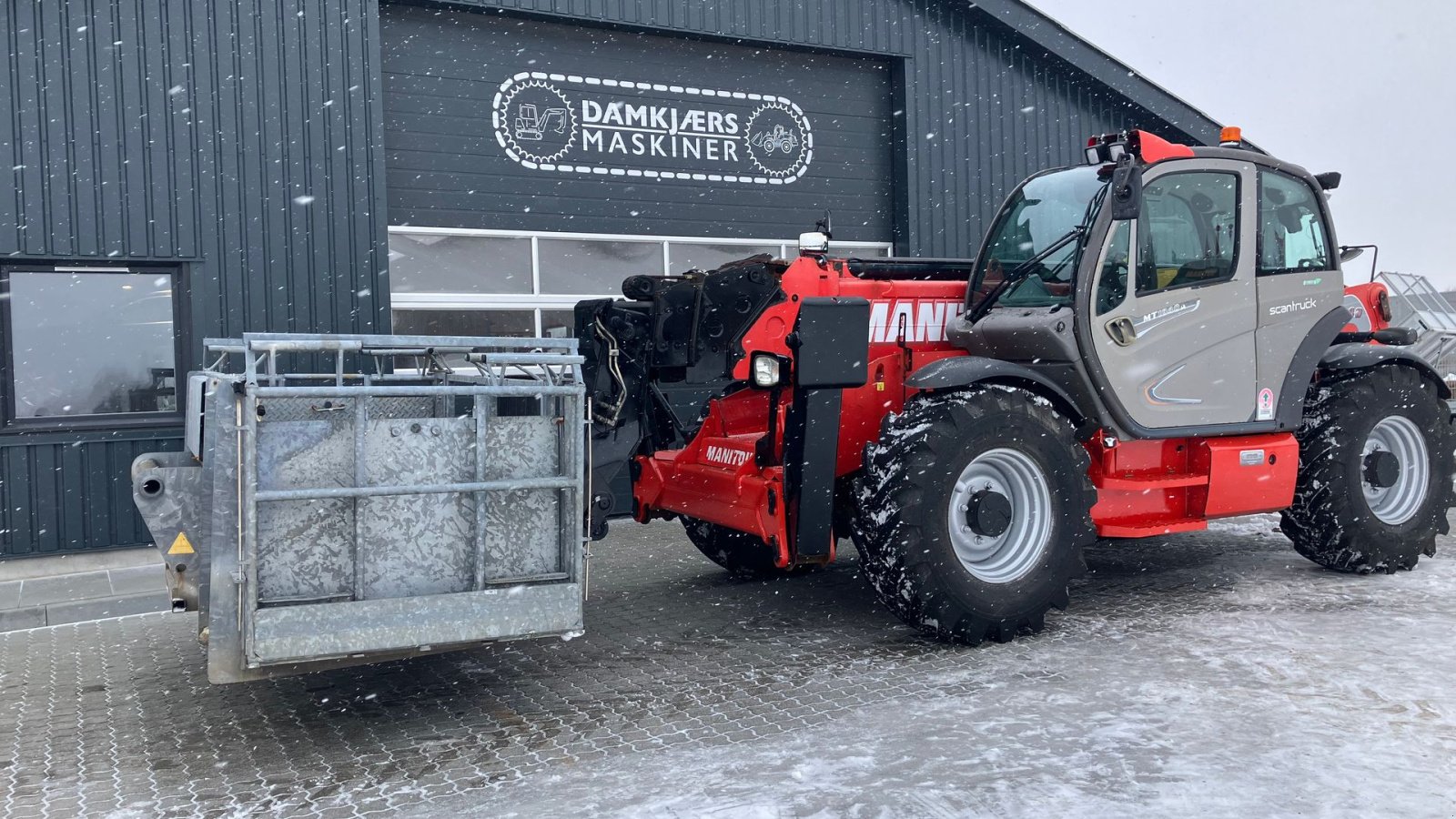 Teleskoplader типа Manitou MT1840A Manitou 1840A 18 meters, Gebrauchtmaschine в Horsens (Фотография 4)