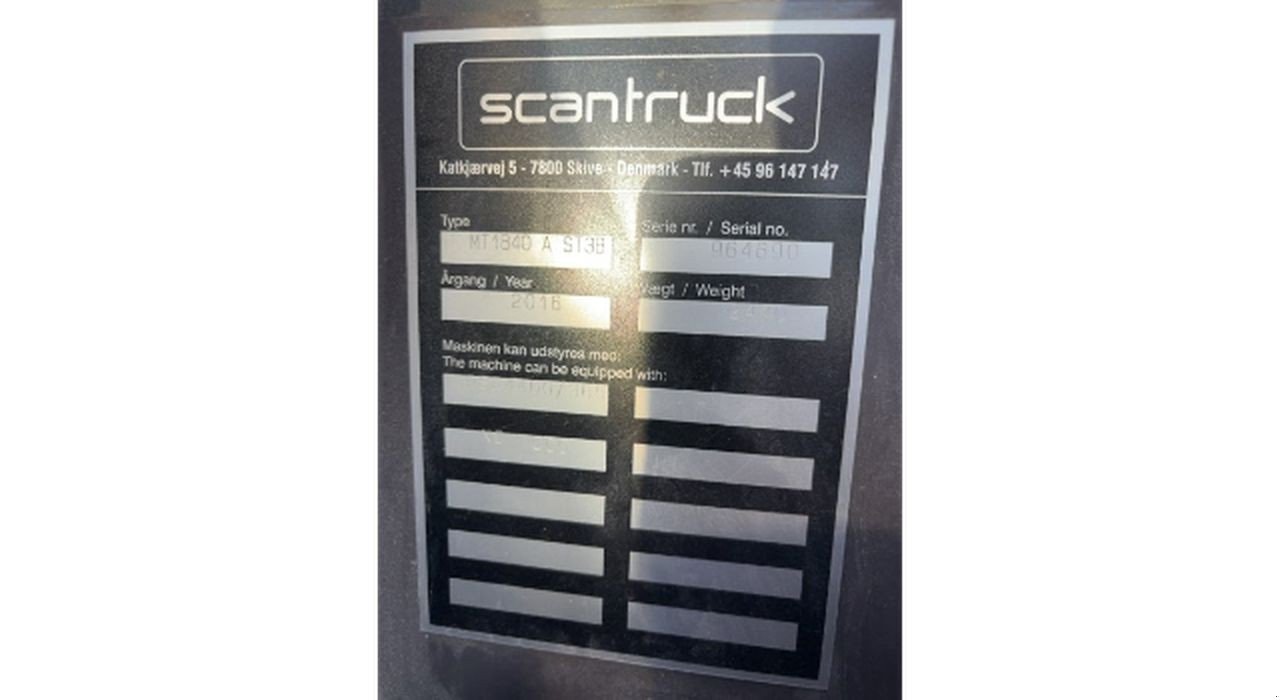 Teleskoplader от тип Manitou MT1840A ST3B, Gebrauchtmaschine в Skive (Снимка 8)
