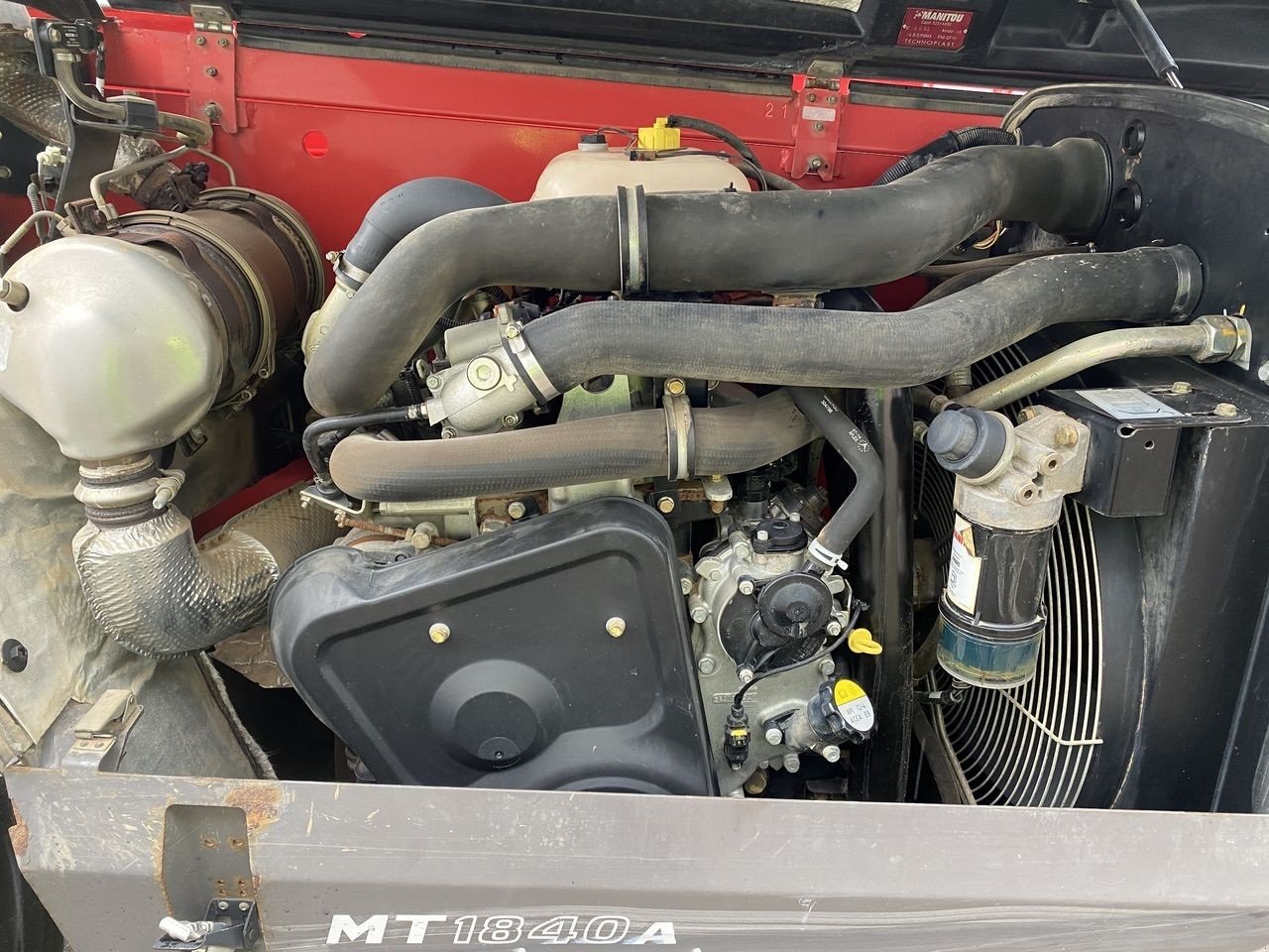 Teleskoplader typu Manitou MT1840A, Gebrauchtmaschine w Skive (Zdjęcie 9)