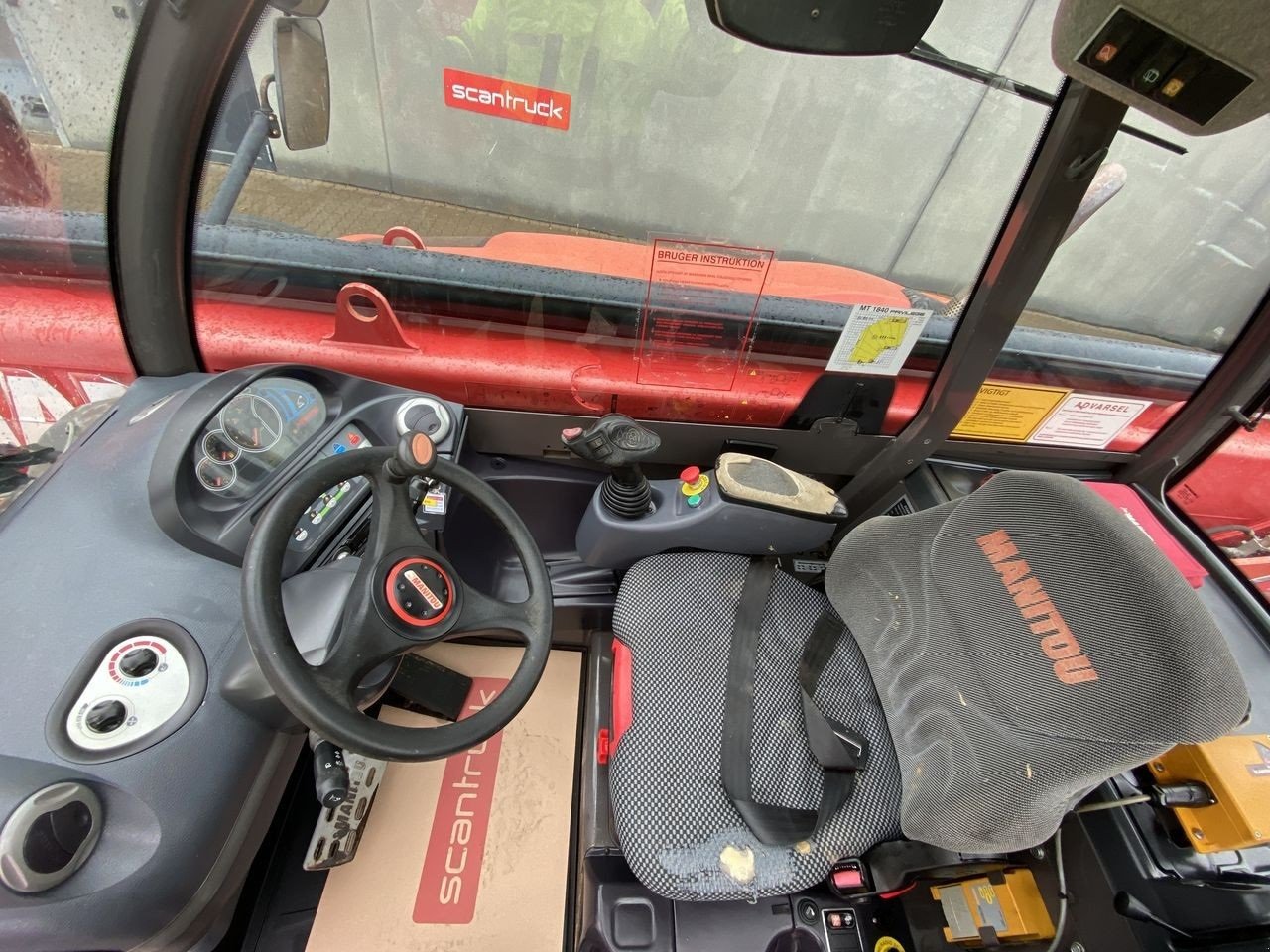 Teleskoplader typu Manitou MT1840A, Gebrauchtmaschine w Skive (Zdjęcie 3)