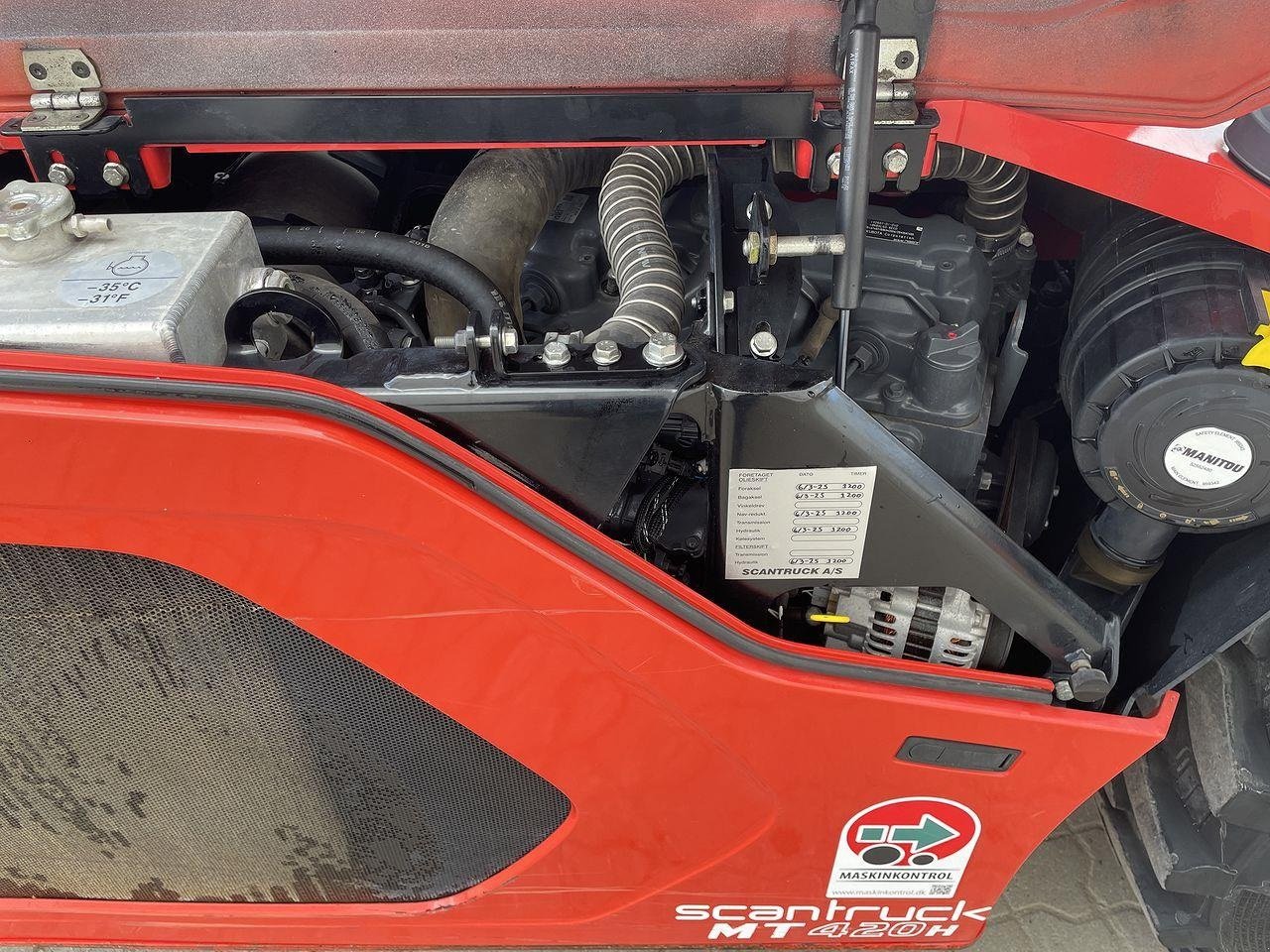 Teleskoplader typu Manitou MT420H Comfort, Gebrauchtmaschine v Skive (Obrázek 9)