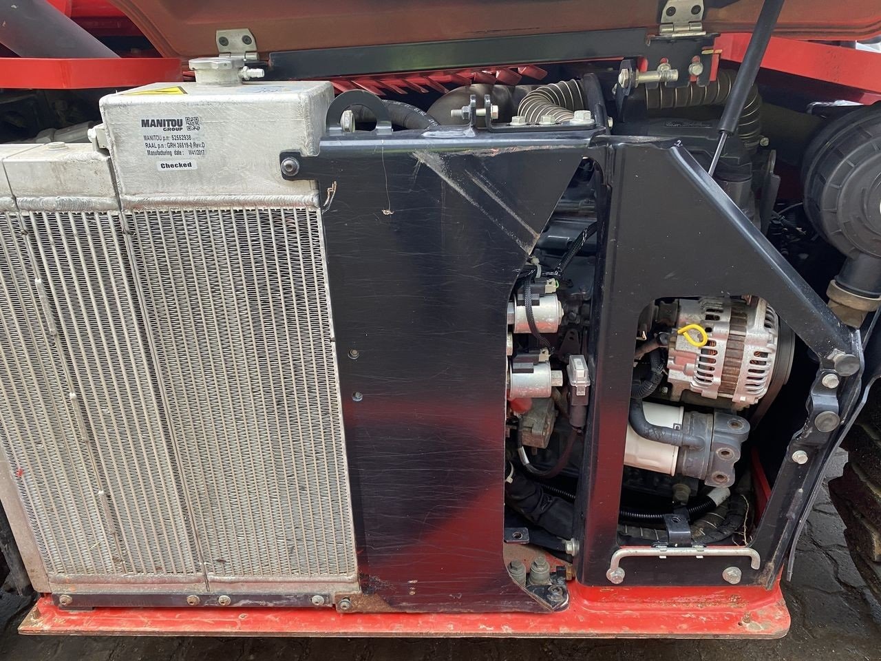 Teleskoplader типа Manitou MT420H Comfort, Gebrauchtmaschine в Skive (Фотография 9)