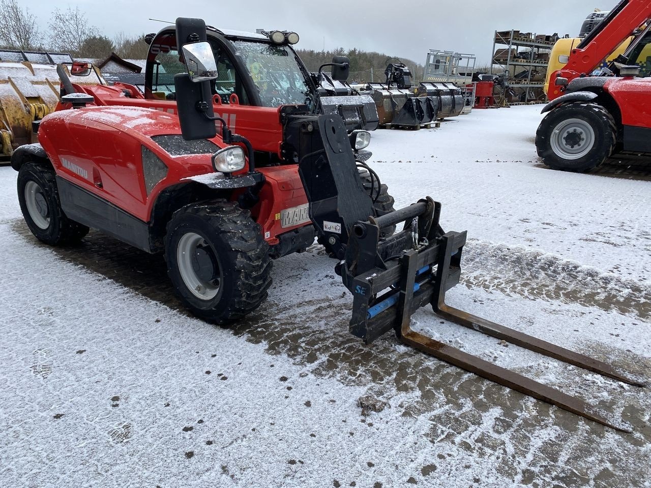 Teleskoplader tip Manitou MT625 COMFORT, Gebrauchtmaschine in Skive (Poză 5)