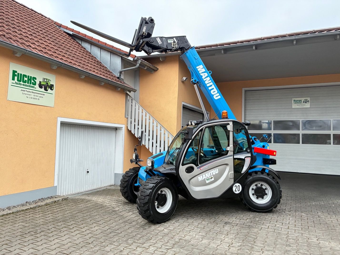 Teleskoplader typu Manitou MT625 H Comfort, Teleskopradlader, Gebrauchtmaschine w Laaber (Zdjęcie 2)