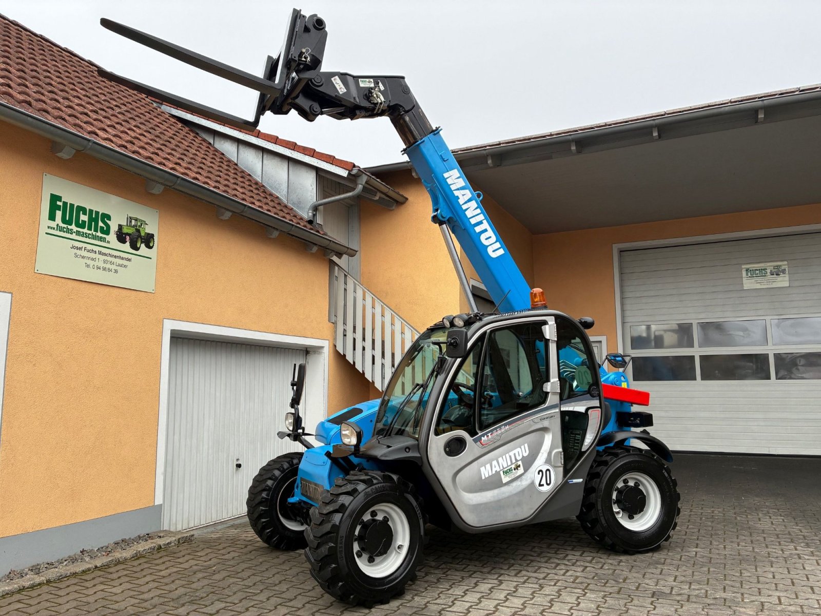 Teleskoplader typu Manitou MT625 H Comfort, Gebrauchtmaschine w Laaber (Zdjęcie 2)