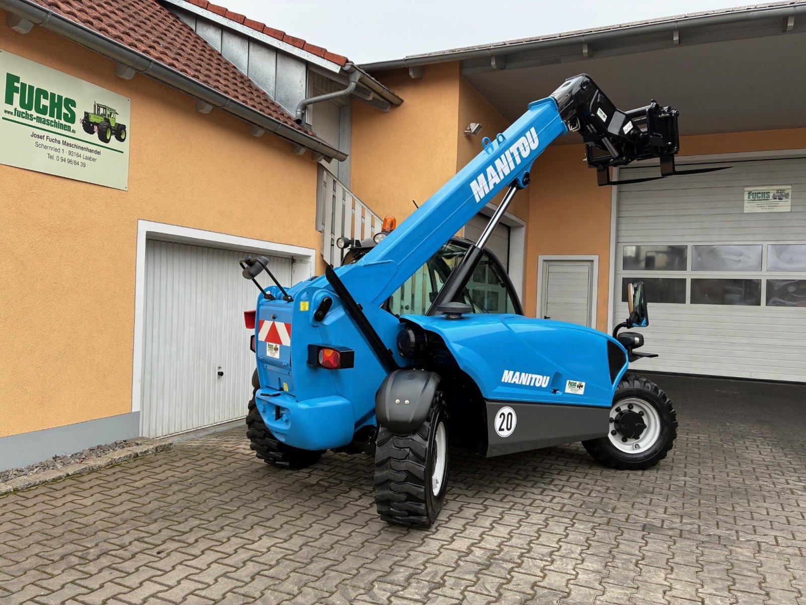 Teleskoplader typu Manitou MT625 H Comfort, Gebrauchtmaschine w Laaber (Zdjęcie 3)