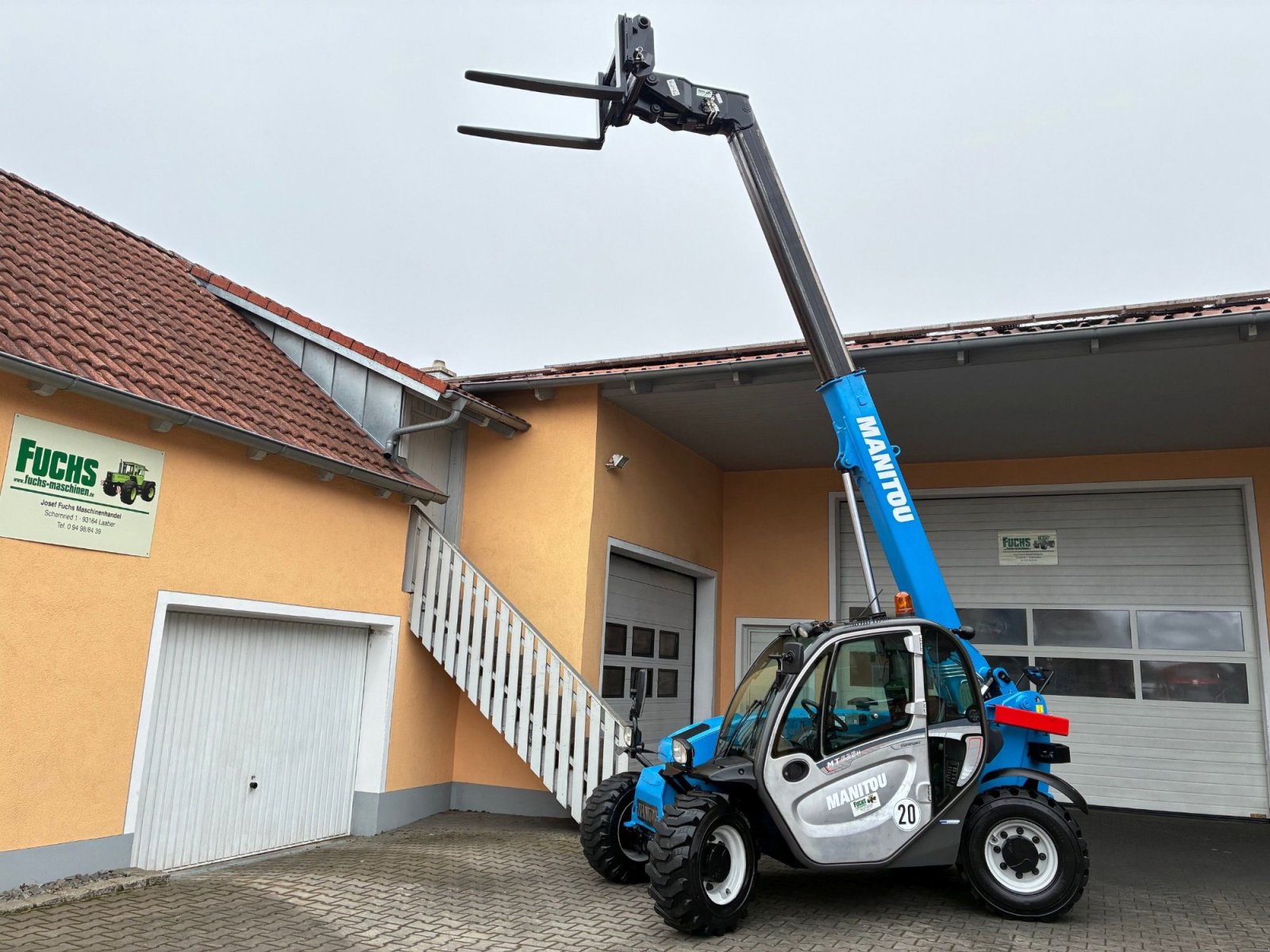 Teleskoplader typu Manitou MT625 H Comfort, Gebrauchtmaschine w Laaber (Zdjęcie 5)