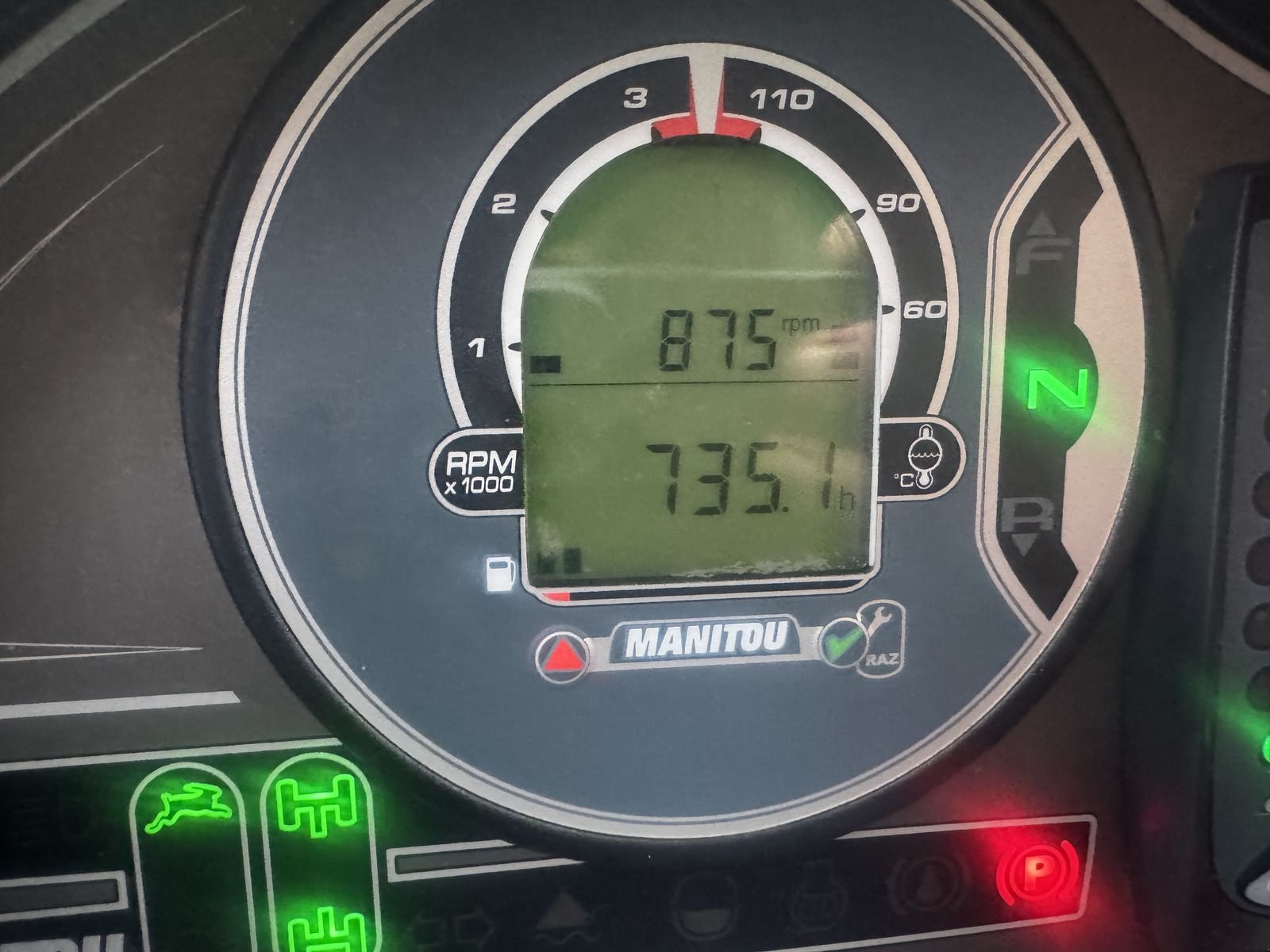 Teleskoplader vrste Manitou MT625 H, Gebrauchtmaschine v Wolfsbach (Slika 10)