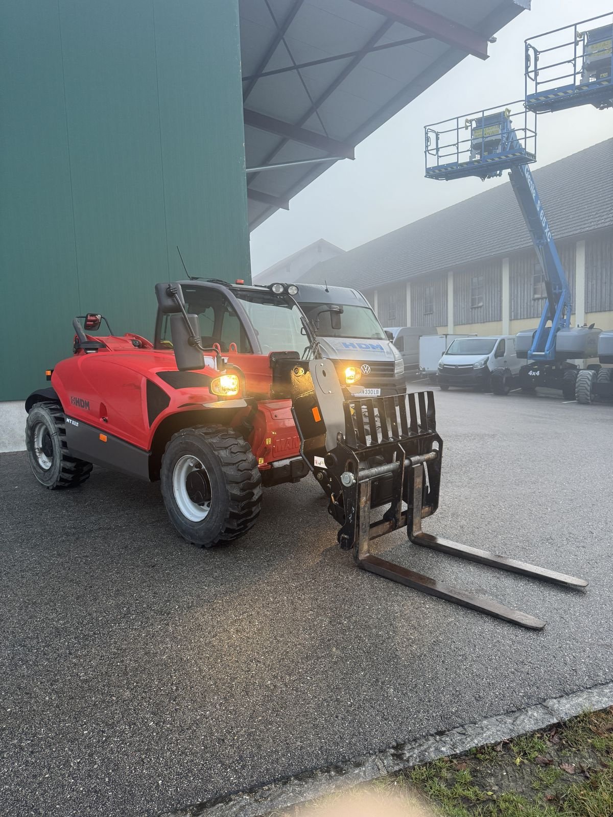 Teleskoplader du type Manitou MT625 H, Gebrauchtmaschine en Wolfsbach (Photo 4)