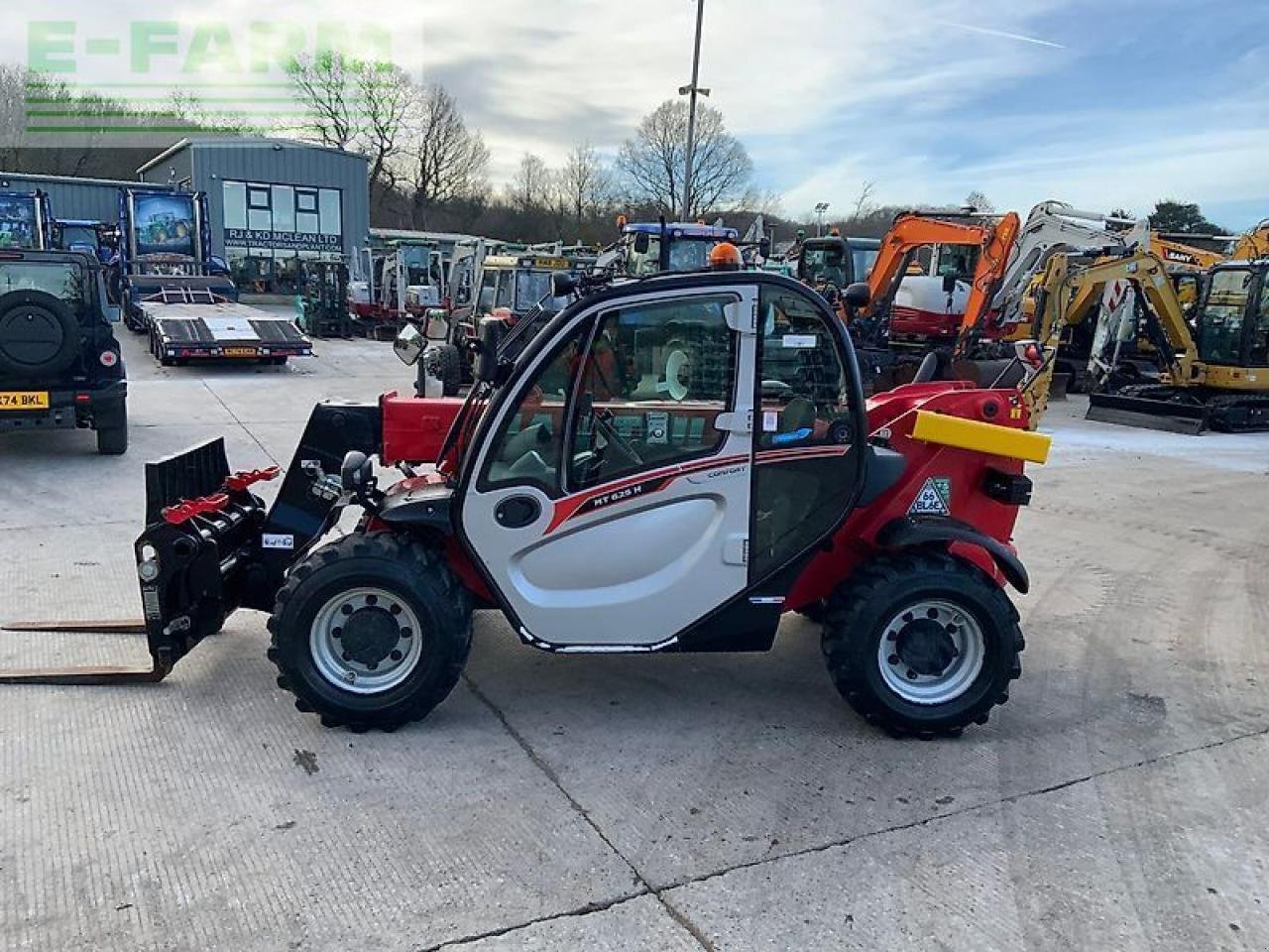 Teleskoplader типа Manitou mt625h comfort telehandler (st25426), Gebrauchtmaschine в SHAFTESBURY (Фотография 7)