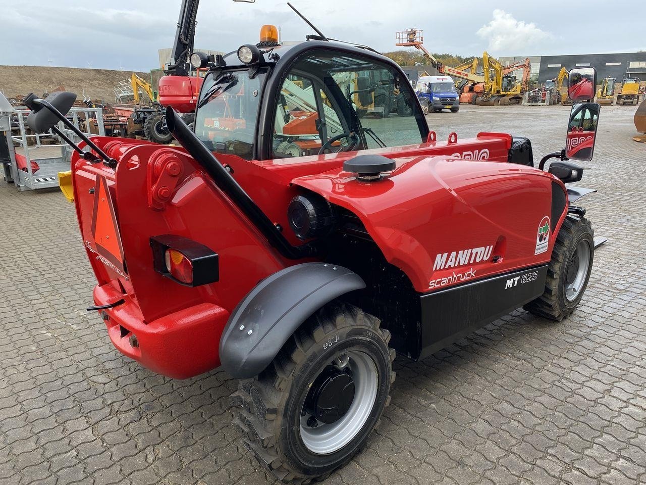 Teleskoplader tip Manitou MT625H COMFORT, Gebrauchtmaschine in Skive (Poză 4)