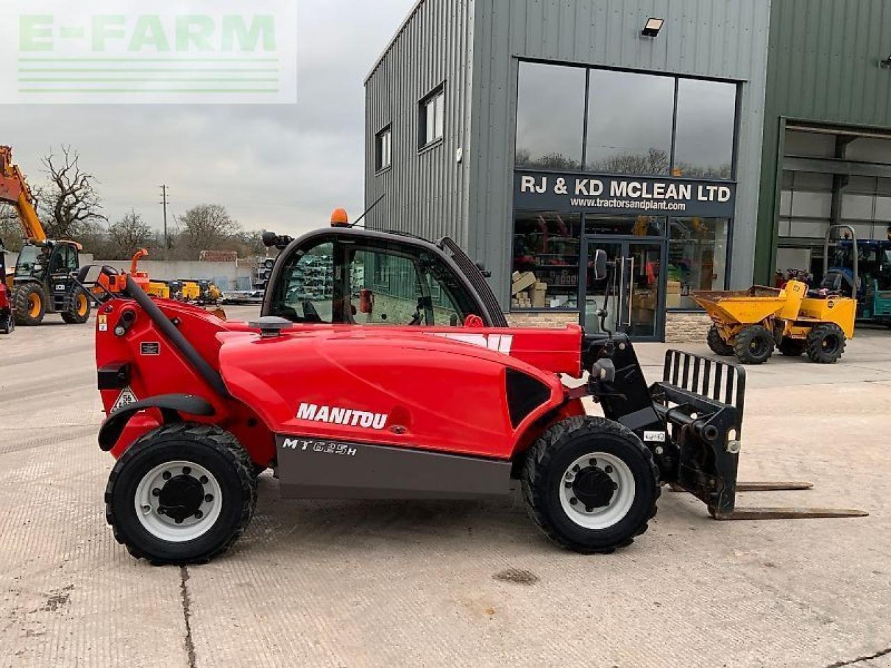 Teleskoplader za tip Manitou mt625h easy comfort telehandler (st25250), Gebrauchtmaschine u SHAFTESBURY (Slika 13)