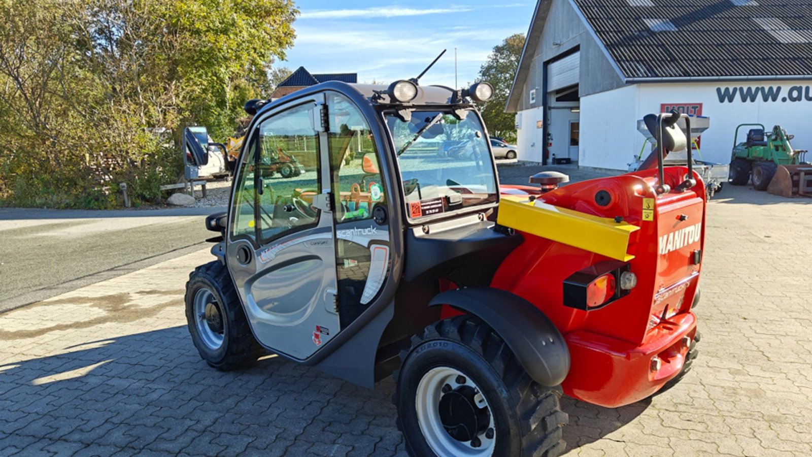 Teleskoplader Türe ait Manitou MT625H, Gebrauchtmaschine içinde Vrå (resim 9)