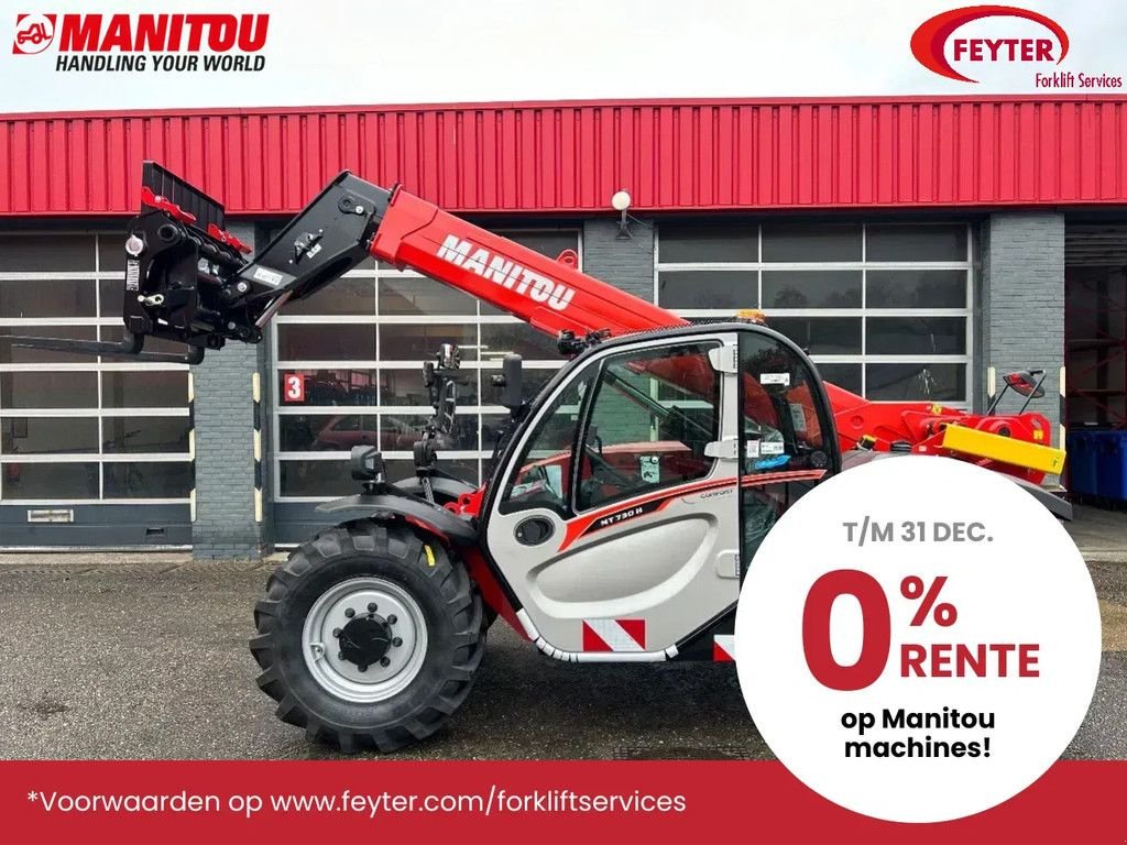 Teleskoplader tip Manitou MT730H, Neumaschine in Terneuzen (Poză 1)