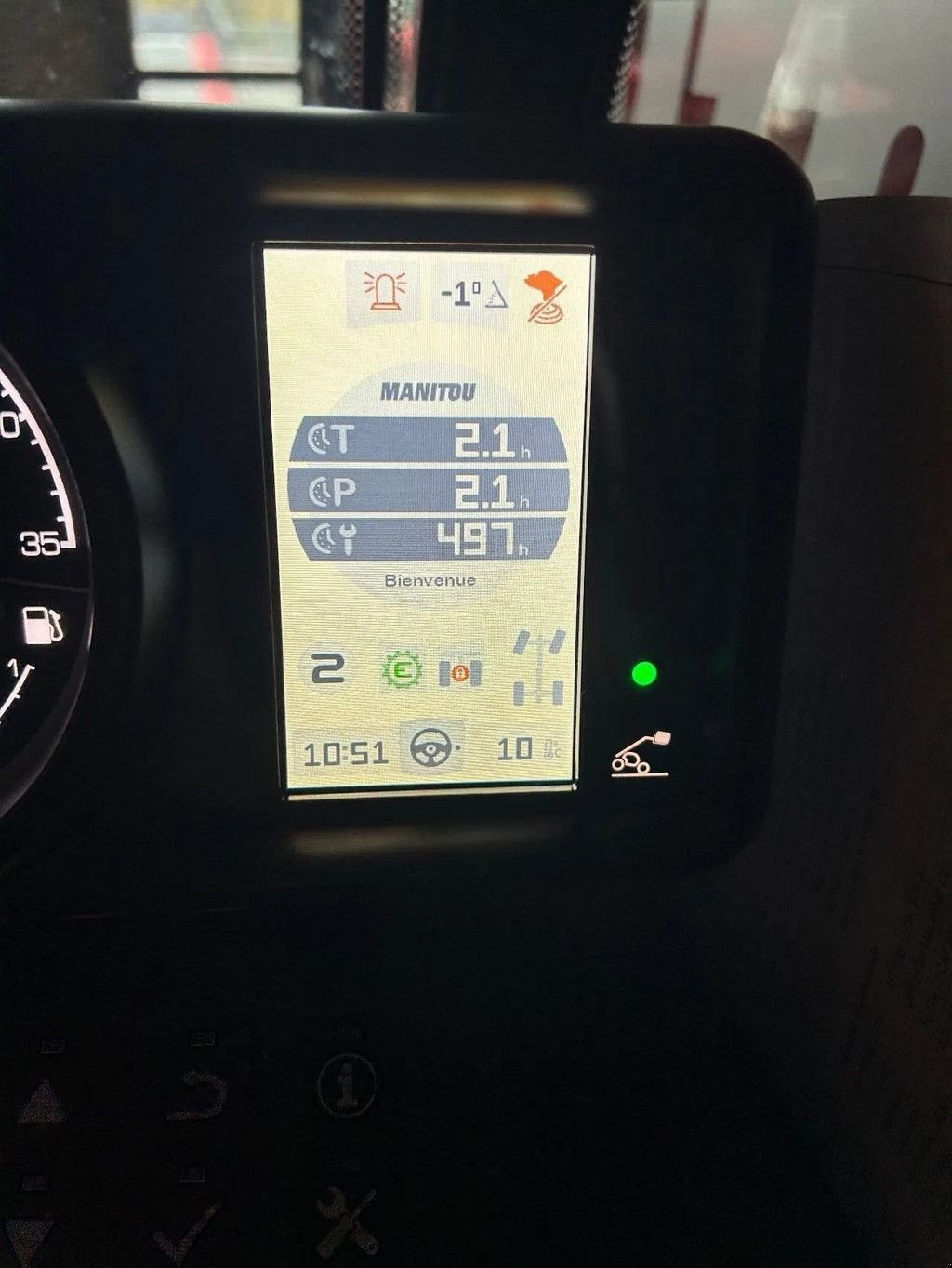 Teleskoplader tip Manitou MT730H, Neumaschine in Terneuzen (Poză 11)