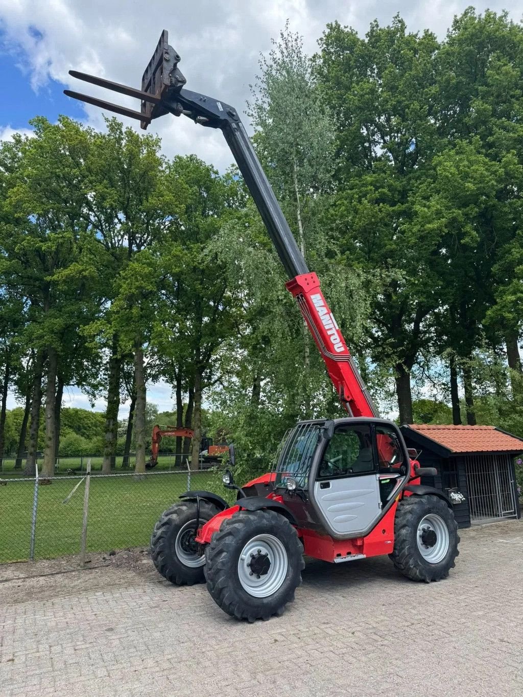 Teleskoplader typu Manitou MT732 Verreiker loader shovel, Gebrauchtmaschine v Harskamp (Obrázek 5)