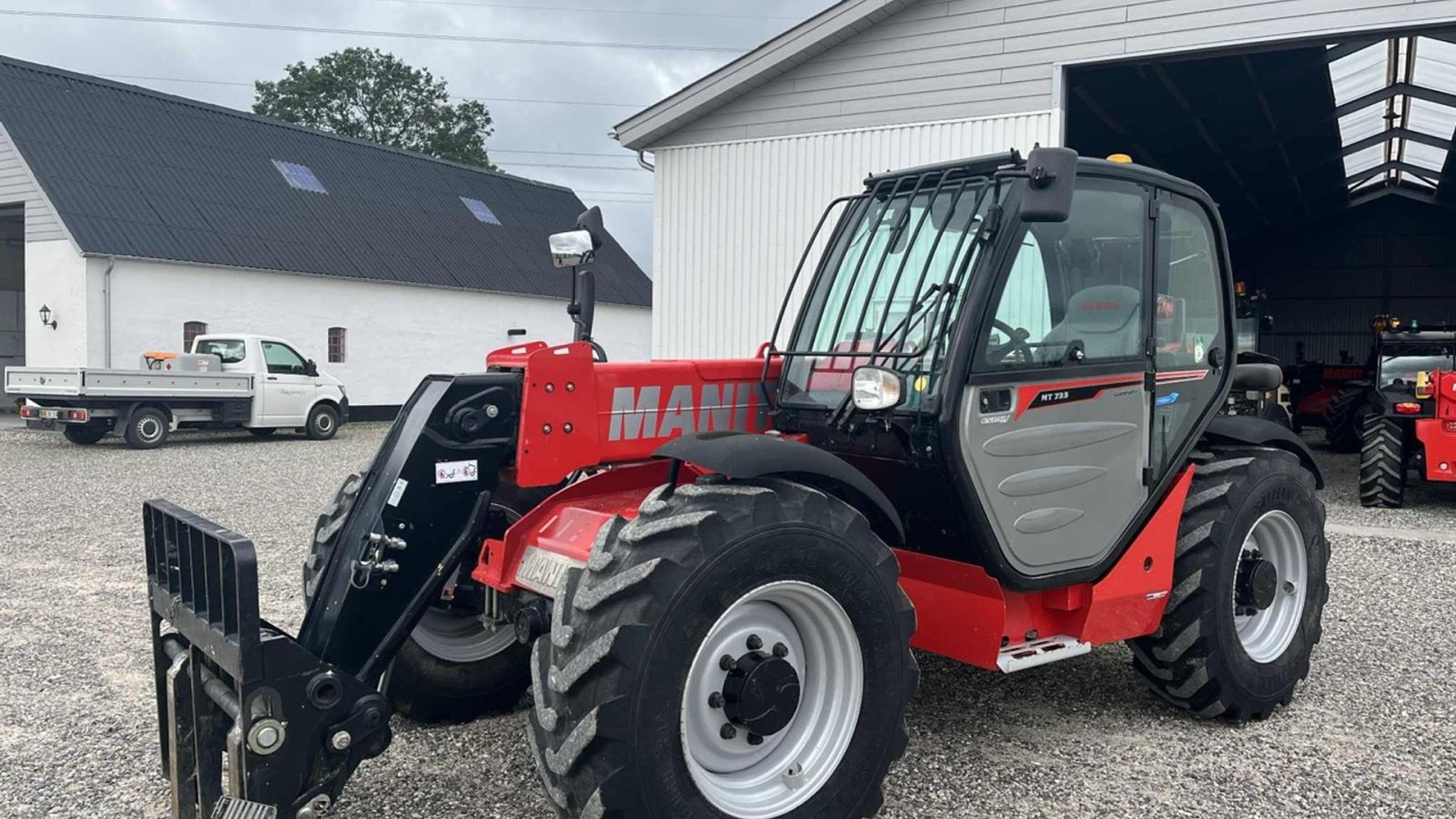 Teleskoplader of the type Manitou MT733, Gebrauchtmaschine in Mariager (Picture 1)