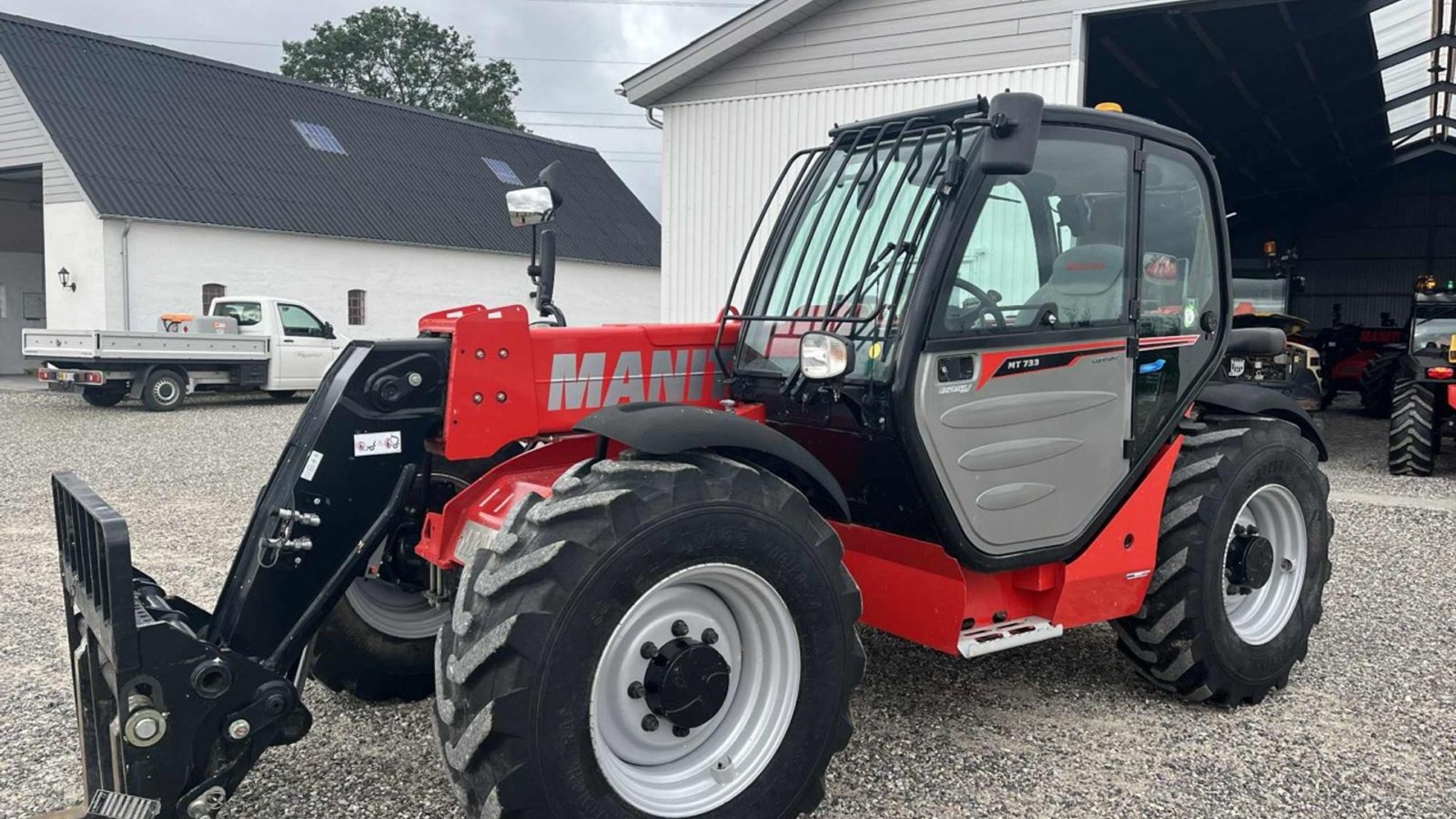 Teleskoplader of the type Manitou MT733, Gebrauchtmaschine in Mariager (Picture 2)