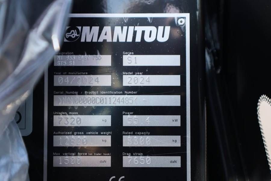 Teleskoplader του τύπου Manitou MT933 EASY 75D ST5 S1 Valid inspection, *Guarantee, Gebrauchtmaschine σε Groenlo (Φωτογραφία 7)