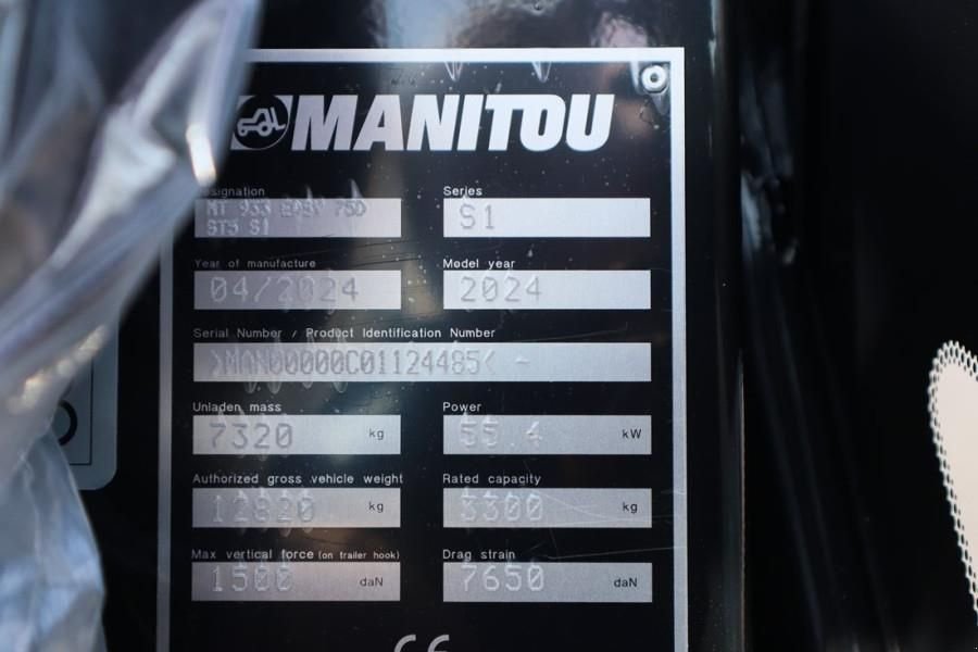 Teleskoplader des Typs Manitou MT933 EASY 75D ST5 S1 Valid inspection, *Guarantee, Gebrauchtmaschine in Groenlo (Bild 7)