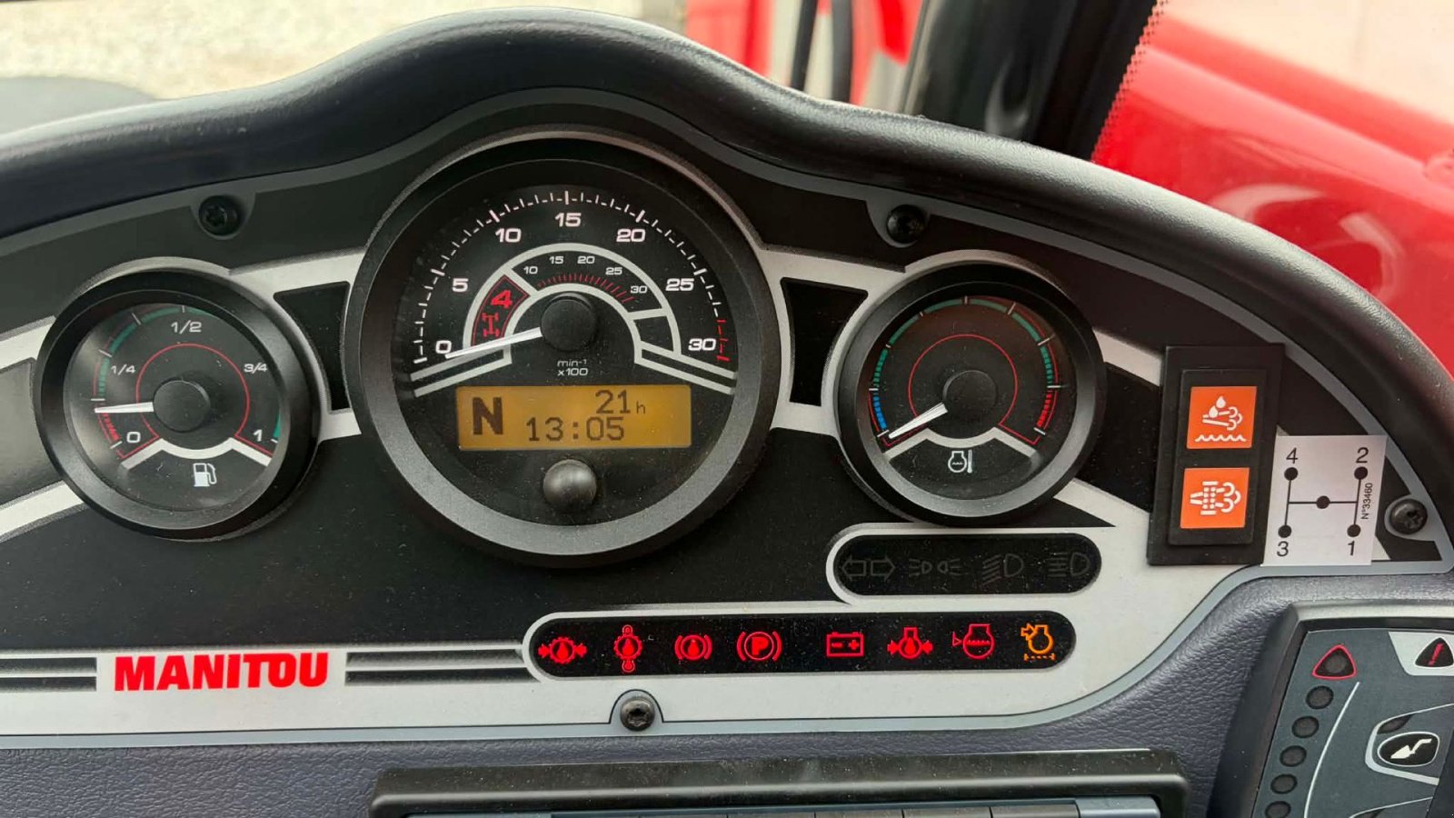 Teleskoplader типа Manitou MT933, Gebrauchtmaschine в Mariager (Фотография 12)
