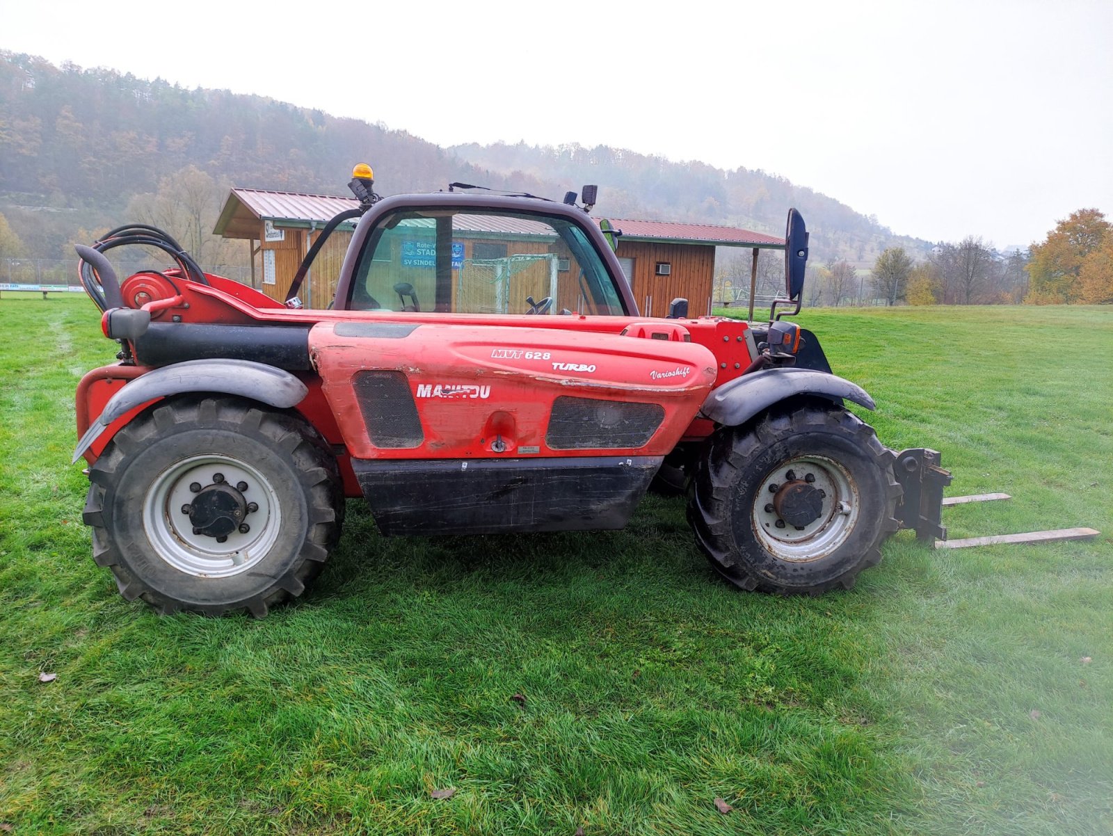 Teleskoplader typu Manitou MVT 628 T, Gebrauchtmaschine v Schöntal (Obrázek 10)