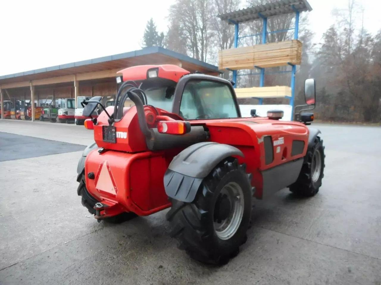 Teleskoplader типа Manitou mvt 628 turbo powershift, Gebrauchtmaschine в ST. NIKOLAI/DR. (Фотография 4)