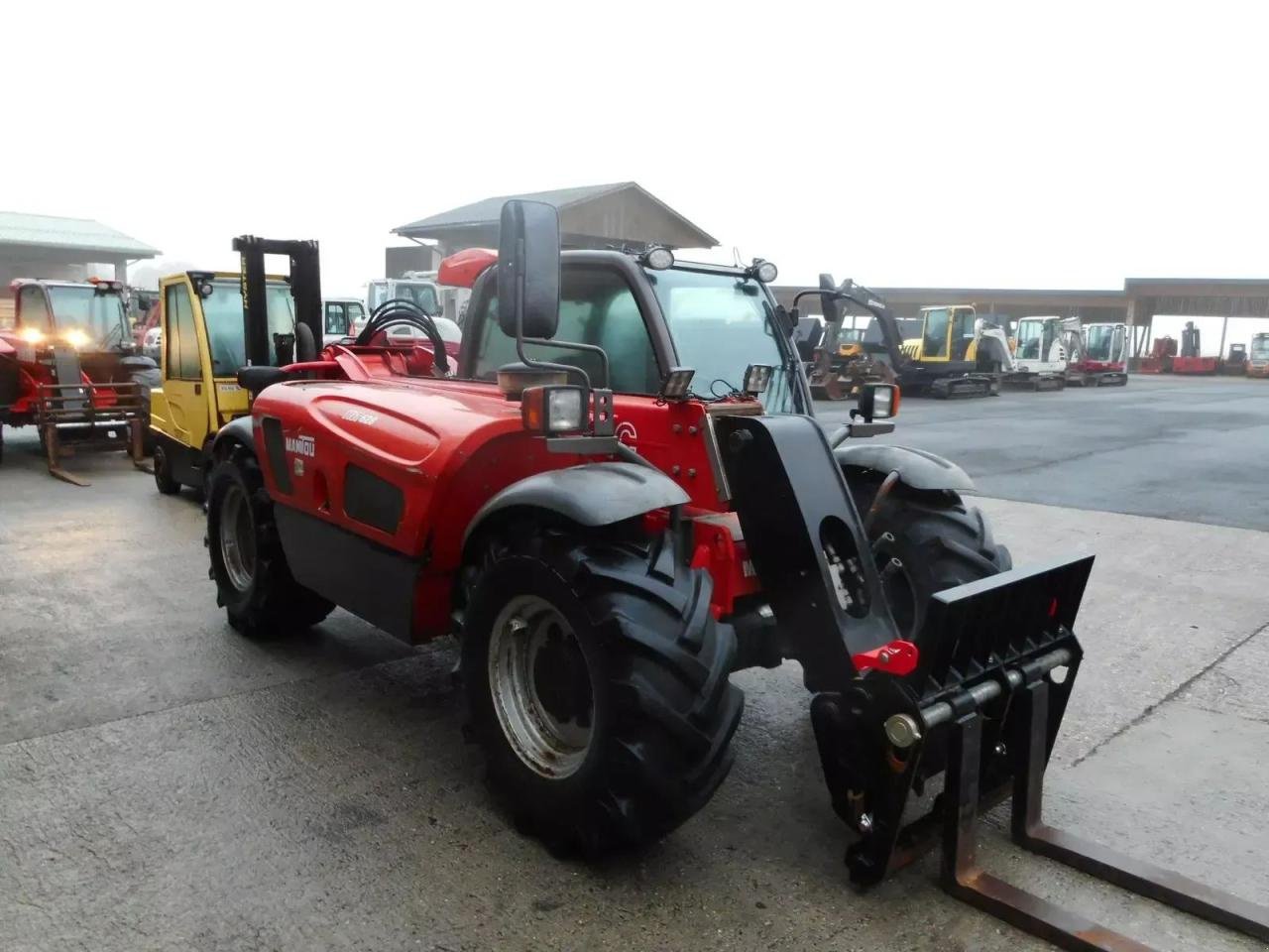 Teleskoplader типа Manitou mvt 628 turbo powershift, Gebrauchtmaschine в ST. NIKOLAI/DR. (Фотография 5)