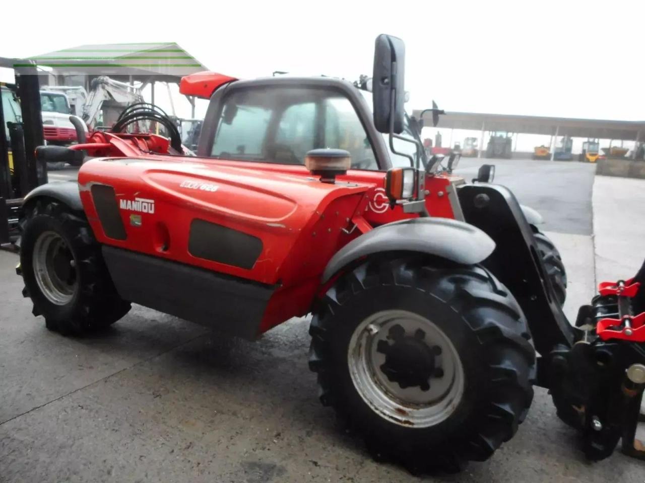 Teleskoplader типа Manitou mvt 628 turbo powershift, Gebrauchtmaschine в ST. NIKOLAI/DR. (Фотография 13)