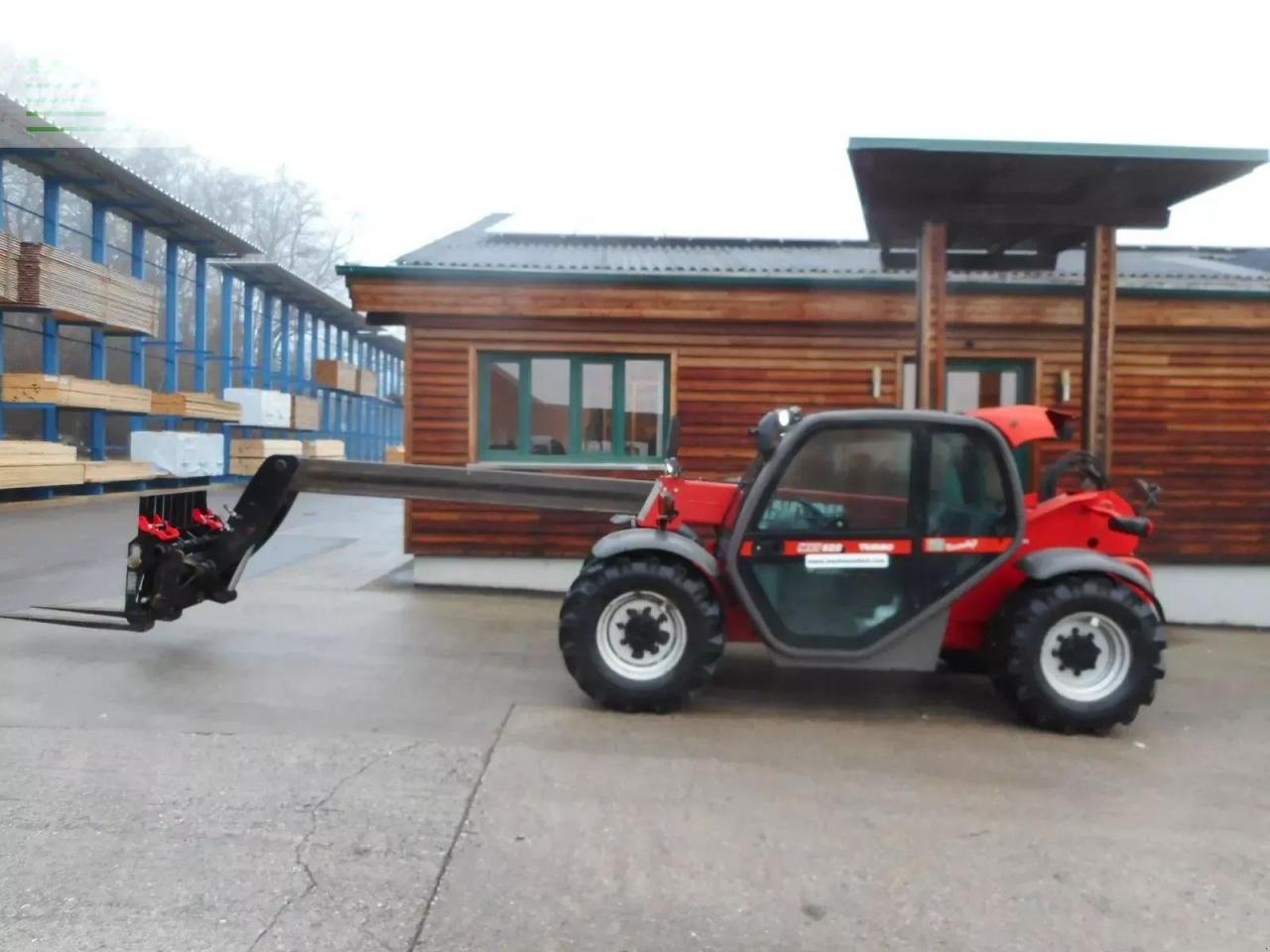 Teleskoplader типа Manitou mvt 628 turbo powershift, Gebrauchtmaschine в ST. NIKOLAI/DR. (Фотография 18)