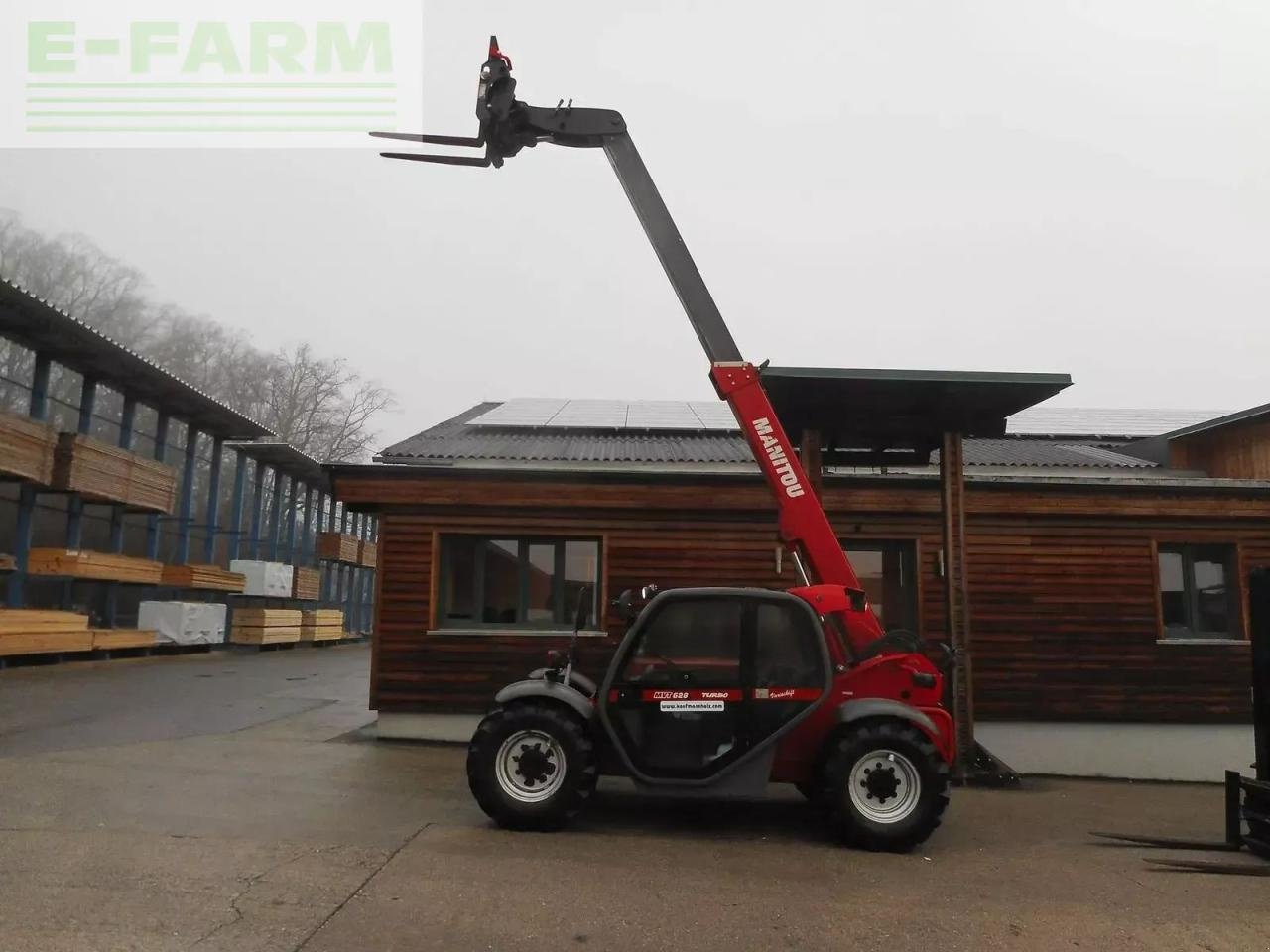 Teleskoplader типа Manitou mvt 628 turbo powershift, Gebrauchtmaschine в ST. NIKOLAI/DR. (Фотография 20)