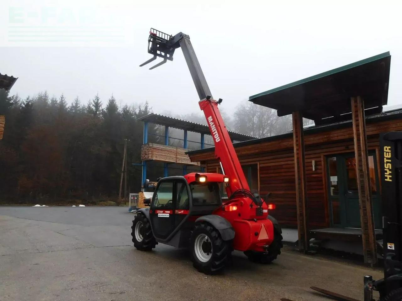 Teleskoplader типа Manitou mvt 628 turbo powershift, Gebrauchtmaschine в ST. NIKOLAI/DR. (Фотография 21)