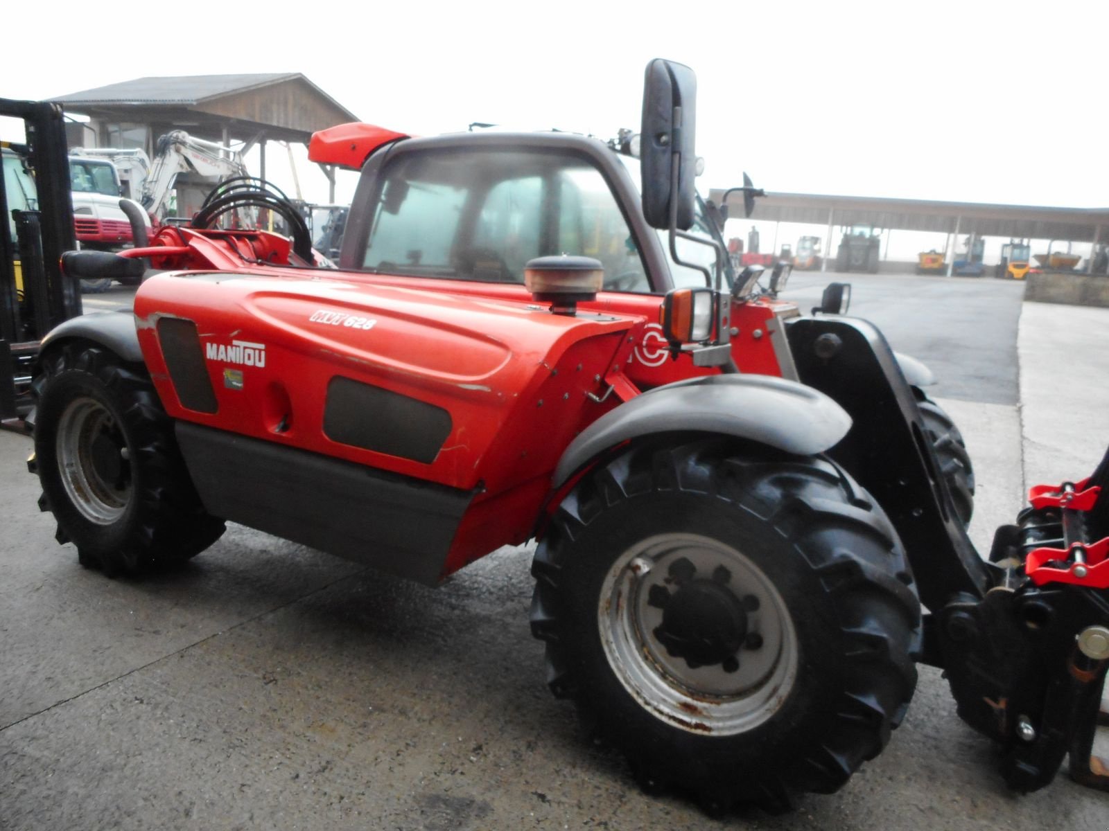 Teleskoplader des Typs Manitou MVT 628 Turbo Powershift, Gebrauchtmaschine in St. Nikolai ob Draßling (Bild 13)