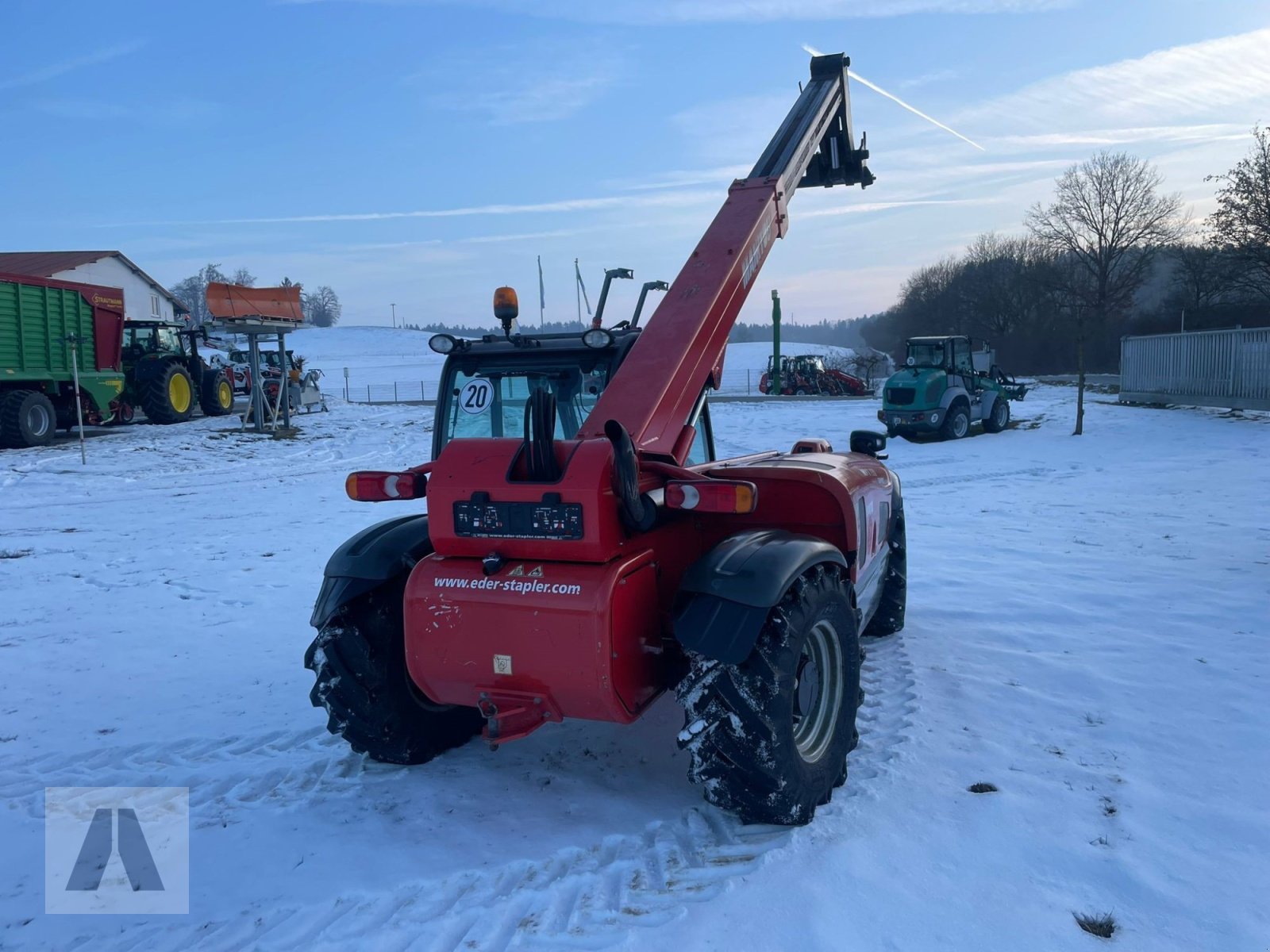 Teleskoplader tipa Manitou MVT 730 Compact, Gebrauchtmaschine u Soyen (Slika 8)