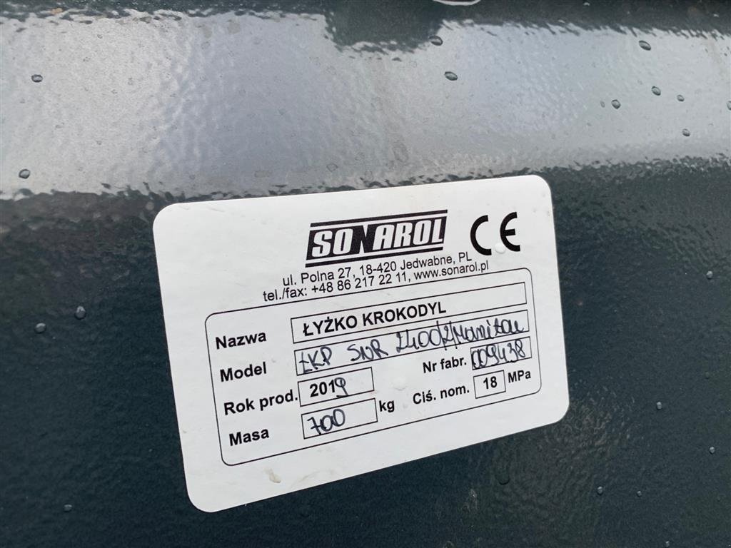 Teleskoplader tip Manitou NY MULTISKOVL 240CM, Gebrauchtmaschine in Mariager (Poză 5)