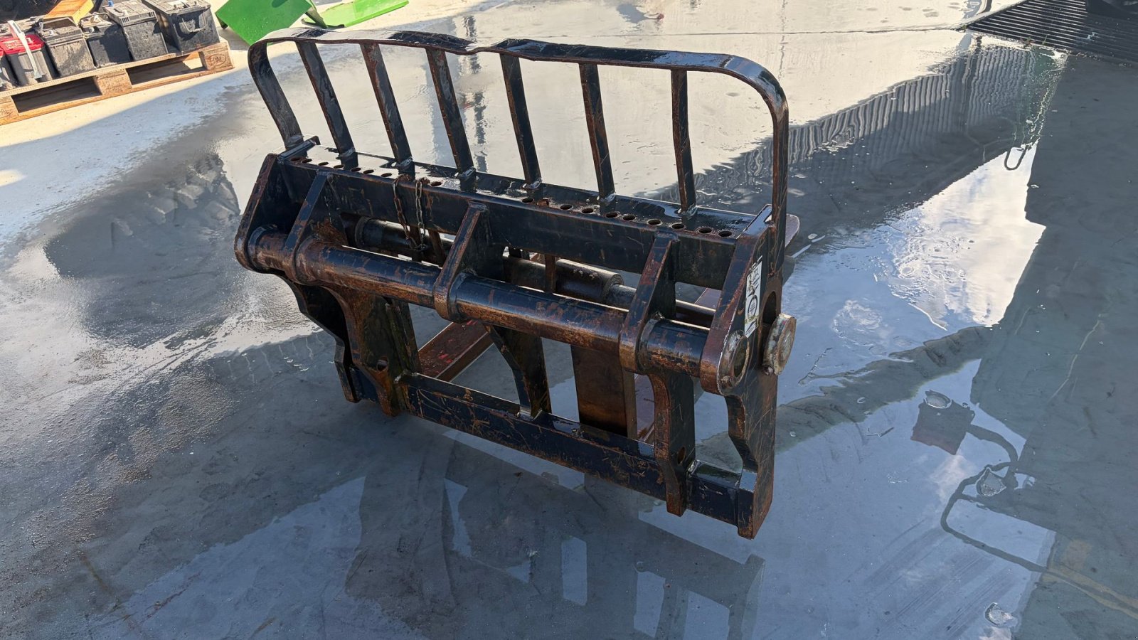 Teleskoplader tip Manitou Pallegafler, Gebrauchtmaschine in Mariager (Poză 3)