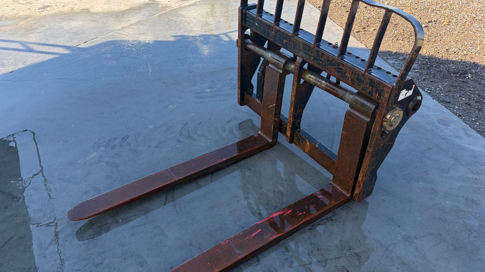 Teleskoplader tip Manitou Pallegafler, Gebrauchtmaschine in Mariager (Poză 1)